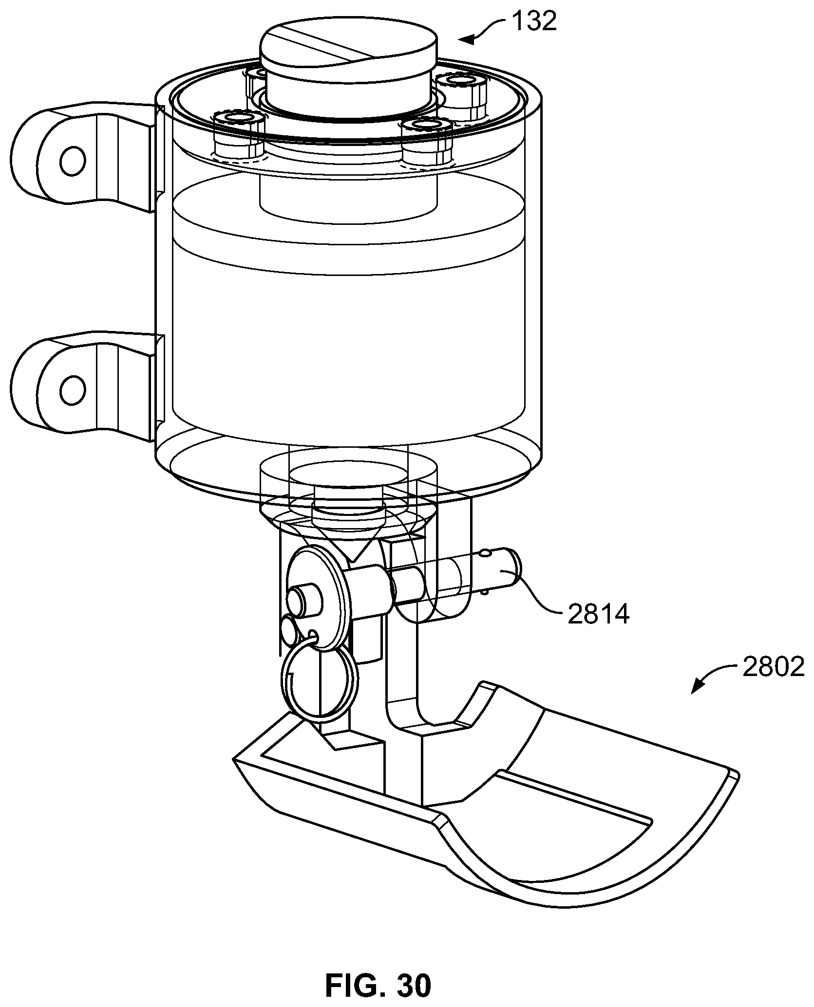 Patent US11781503 Figure 17 – Translating cowl thrust reverser primary lock system