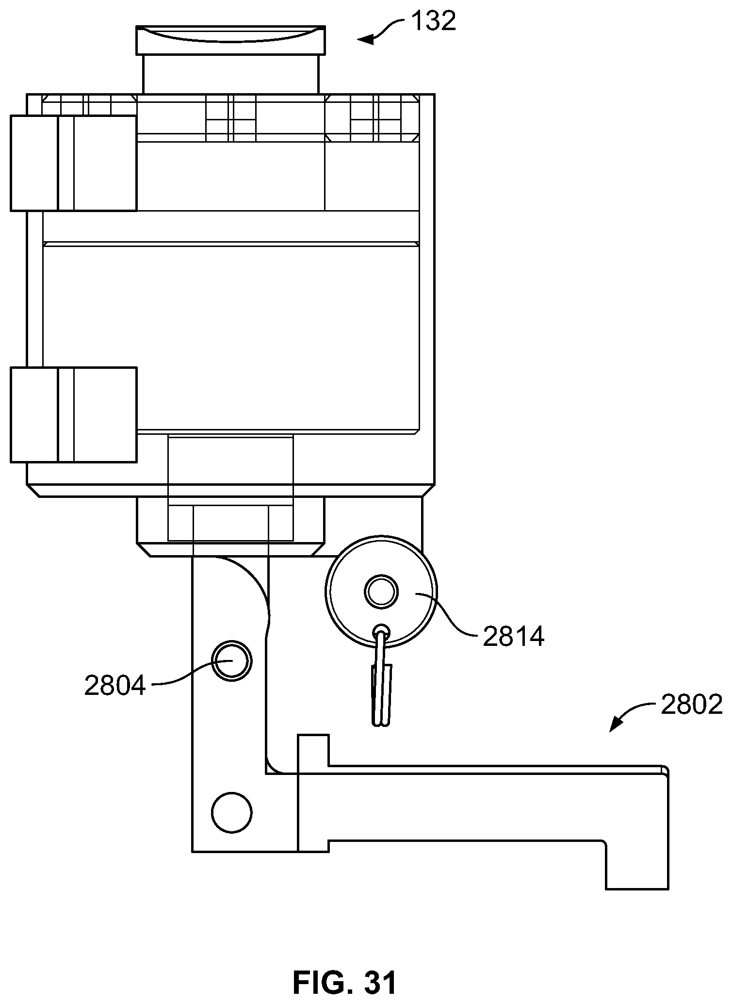 Patent US11781503 Figure 18 – Translating cowl thrust reverser primary lock system