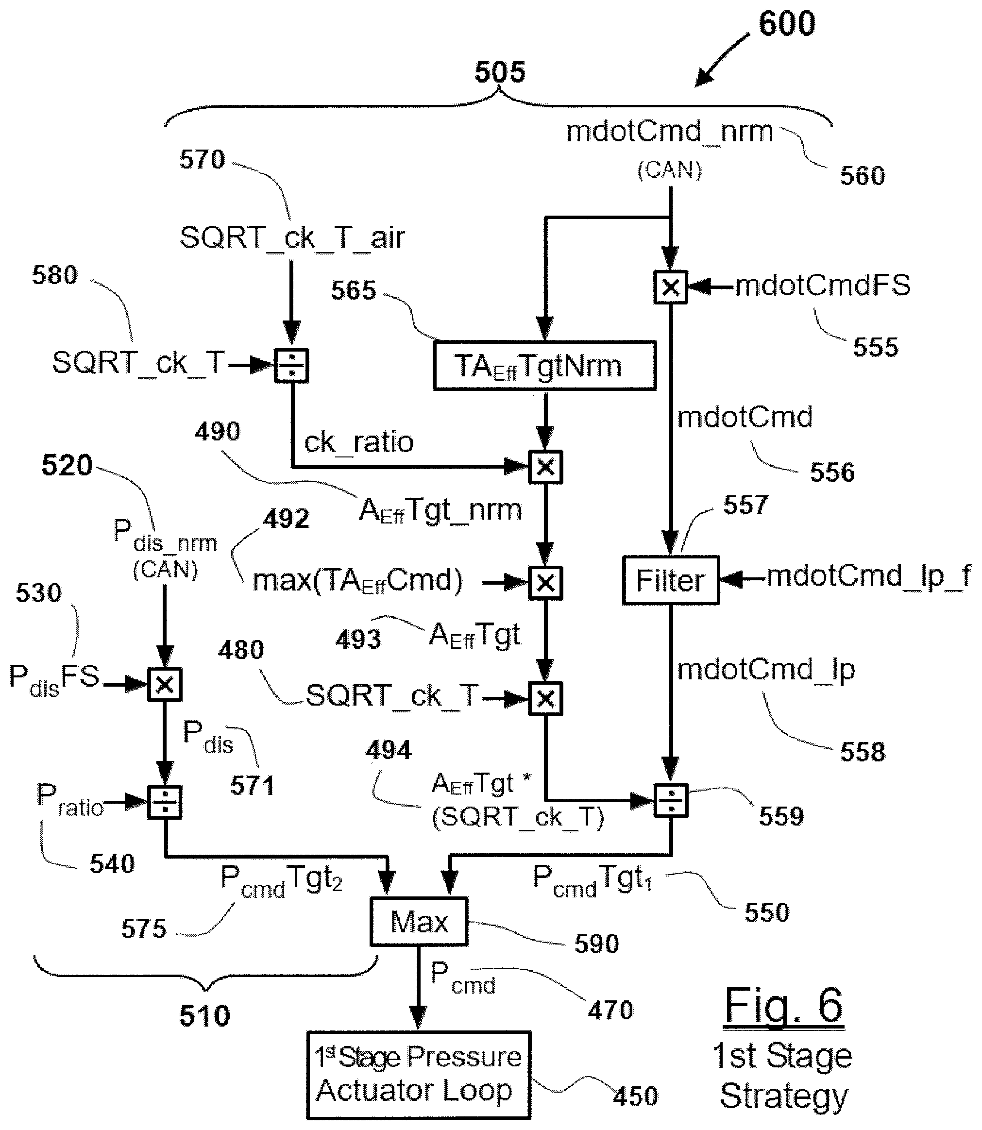 Patent US11781508 Figure 6 – Highly accurate continuous-flow vaporized fuel supply for large dynamic power ranges