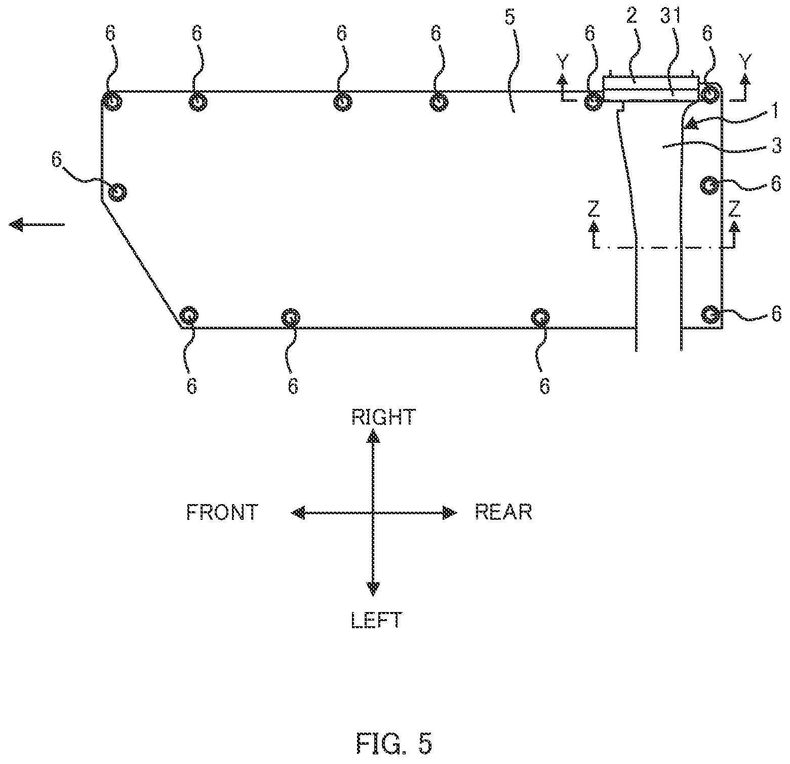 Patent US11781509 Figure 5 – Exhaust gas recirculation structure