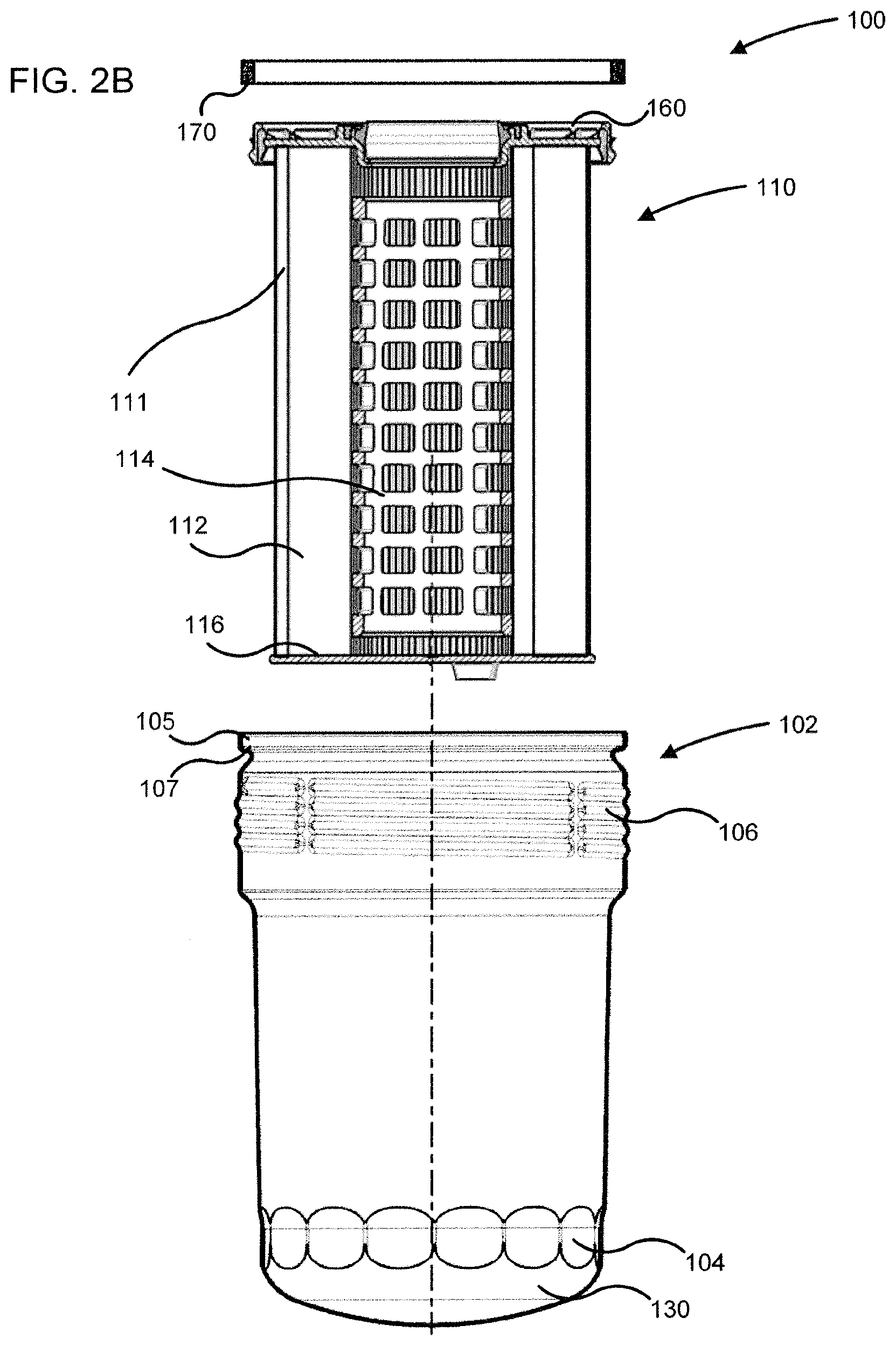 Patent US11781512 Figure 3 – Bowl for filter assemblies