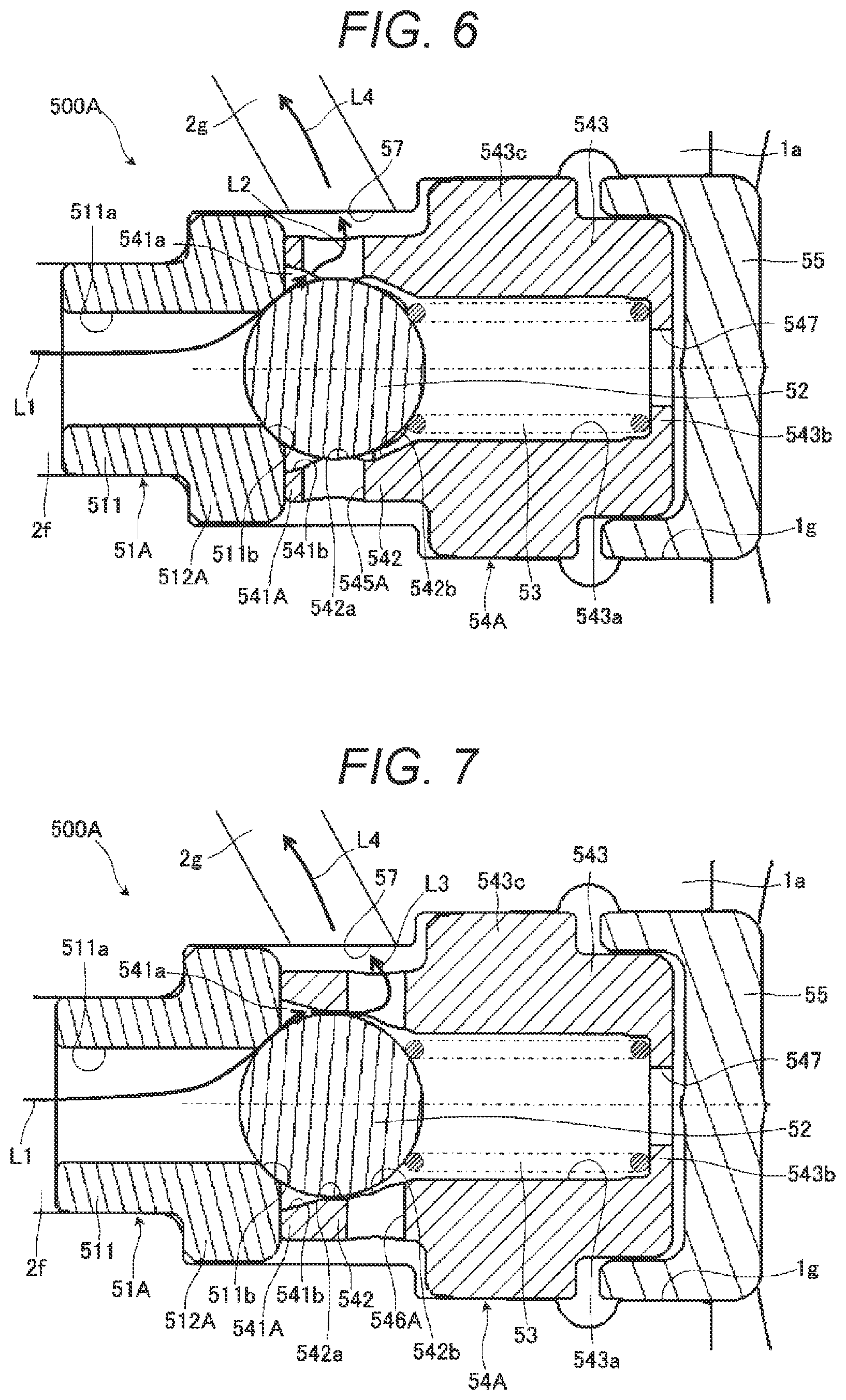 Patent US11781513 Figure 5 – Discharge valve mechanism and high-pressure fuel supply pump including the same