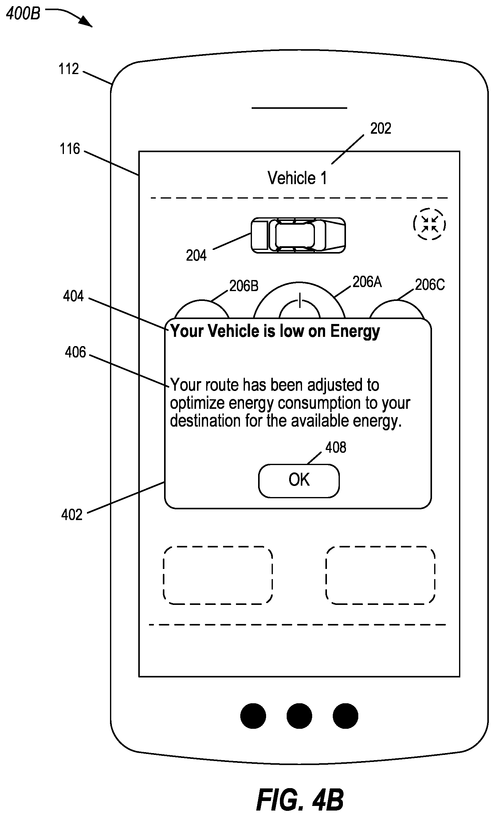Patent US11781515 Figure 5 – Interactive remote start according to energy availability