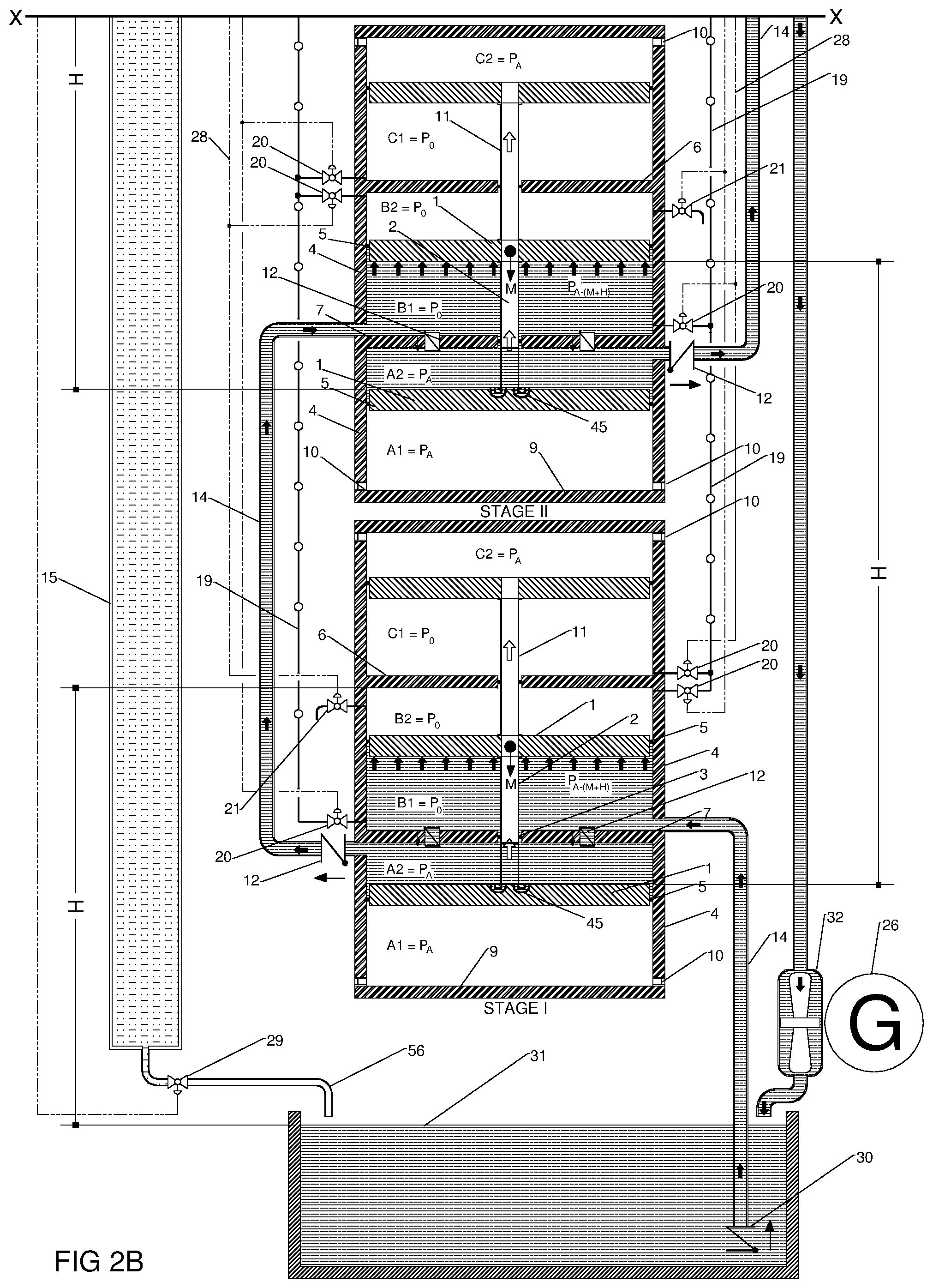 Patent US11781520 Figure 3 – Method to lift water and generate electrical power