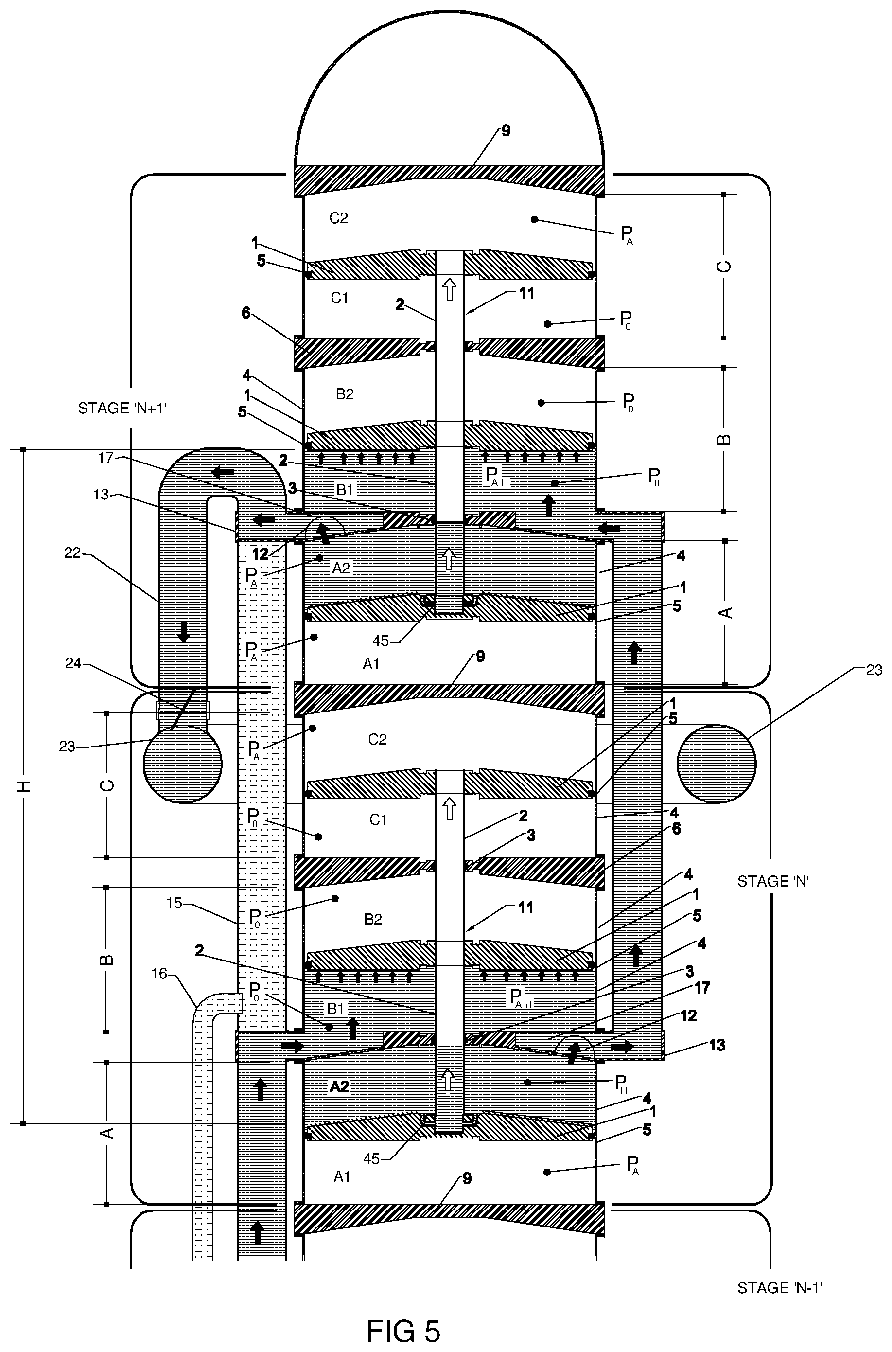 Patent US11781520 Figure 7 – Method to lift water and generate electrical power