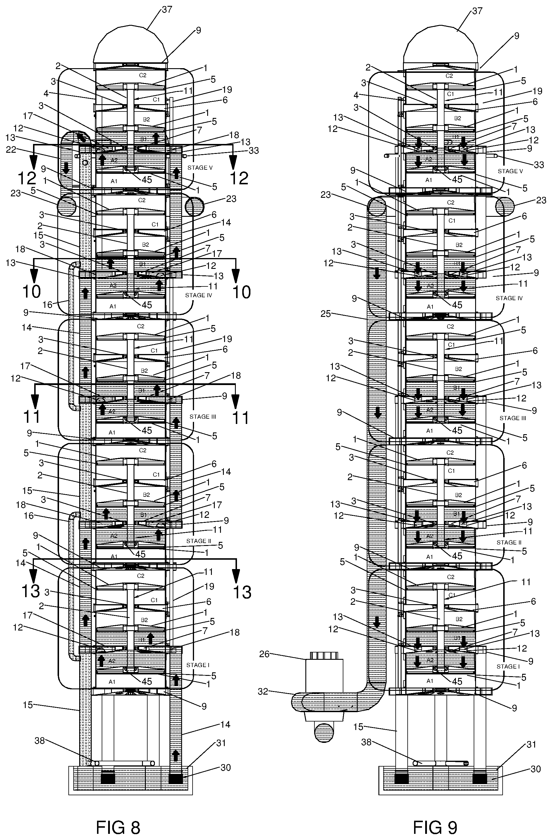 Patent US11781520 Figure 10 – Method to lift water and generate electrical power