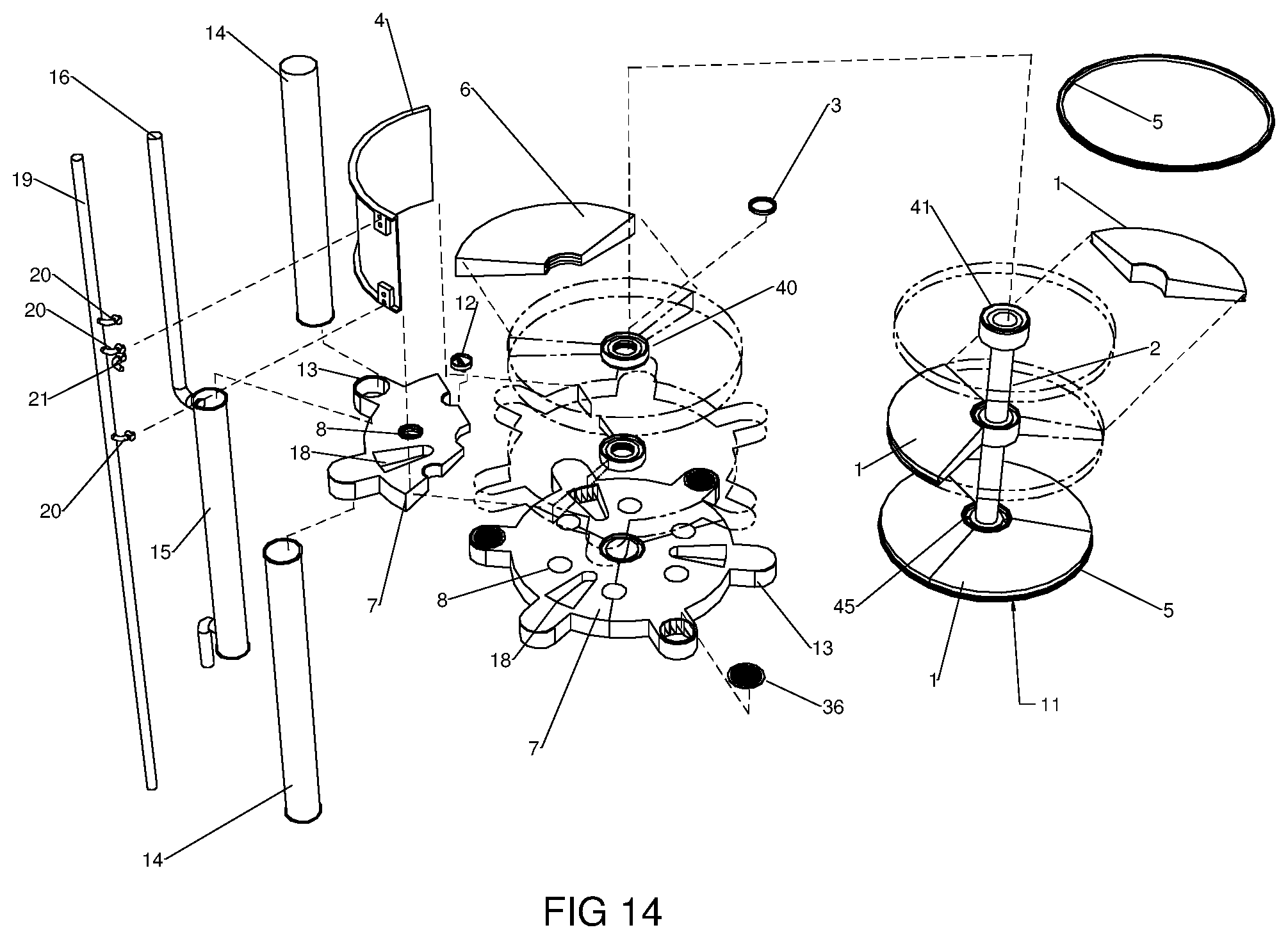 Patent US11781520 Figure 12 – Method to lift water and generate electrical power