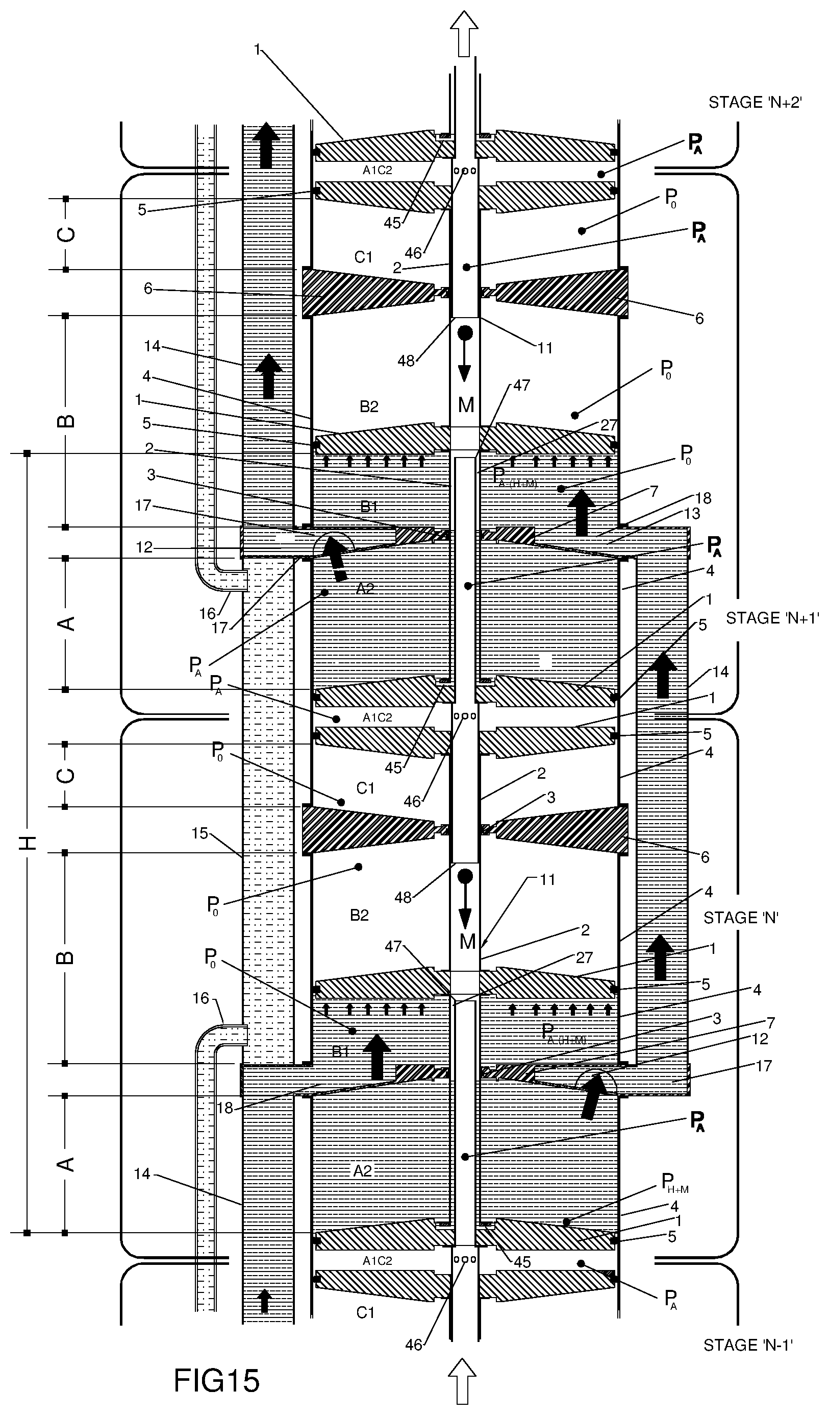 Patent US11781520 Figure 13 – Method to lift water and generate electrical power
