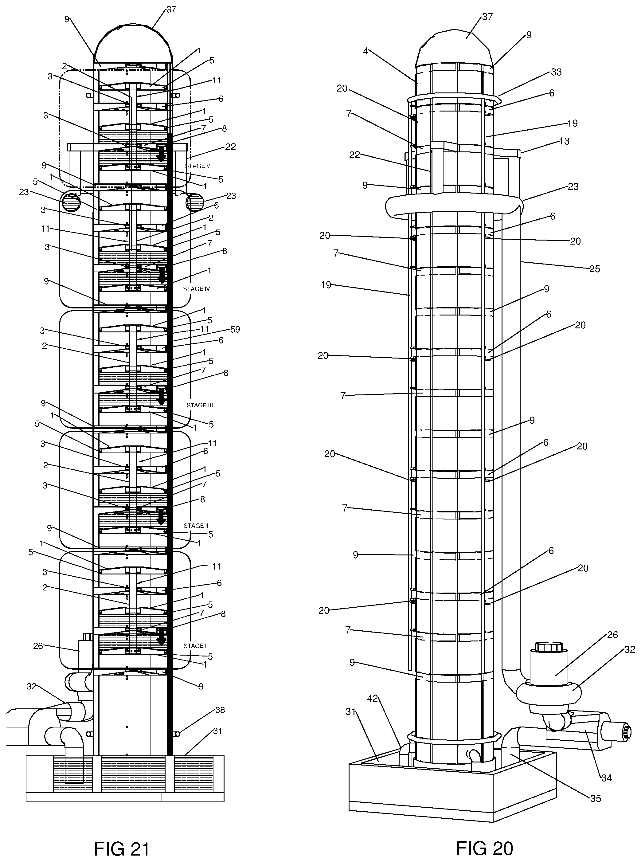 Patent US11781520 Figure 17 – Method to lift water and generate electrical power