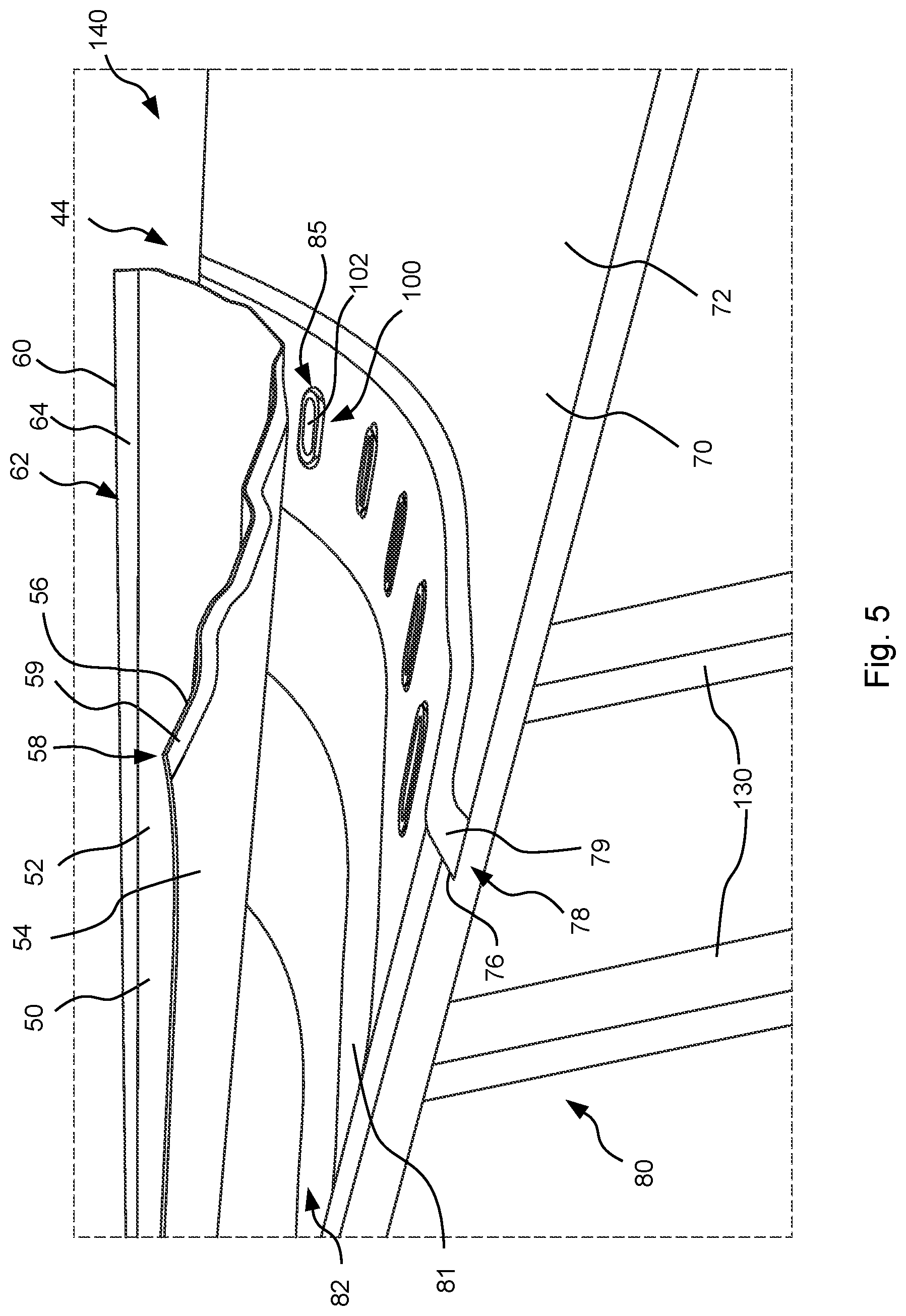 Patent US11781523 Figure 4 – Section wind turbine blade and assembly of a section wind turbine blade