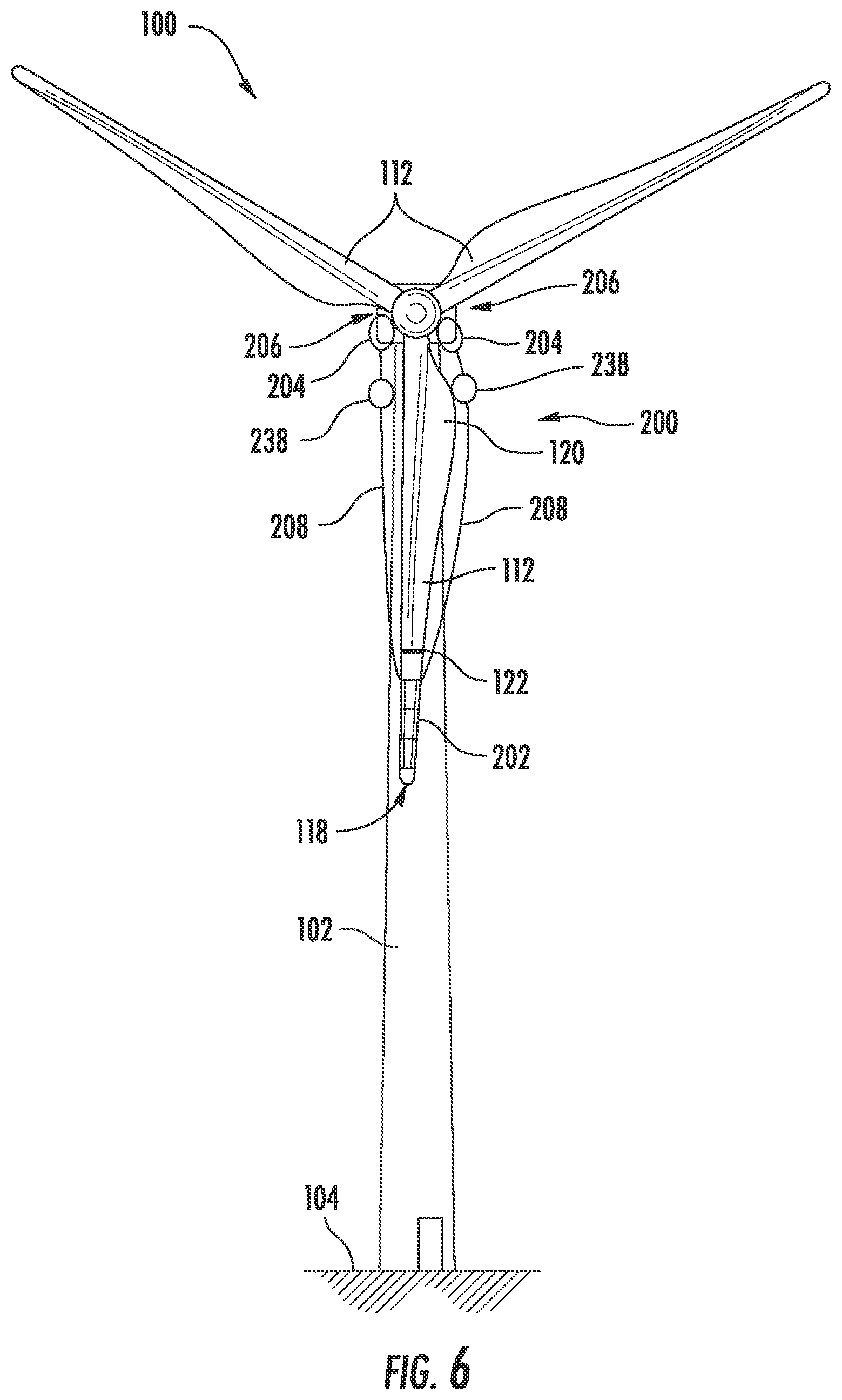 Patent US11781528 Figure 4 – System and method for servicing a jointed rotor blade of a wind turbine