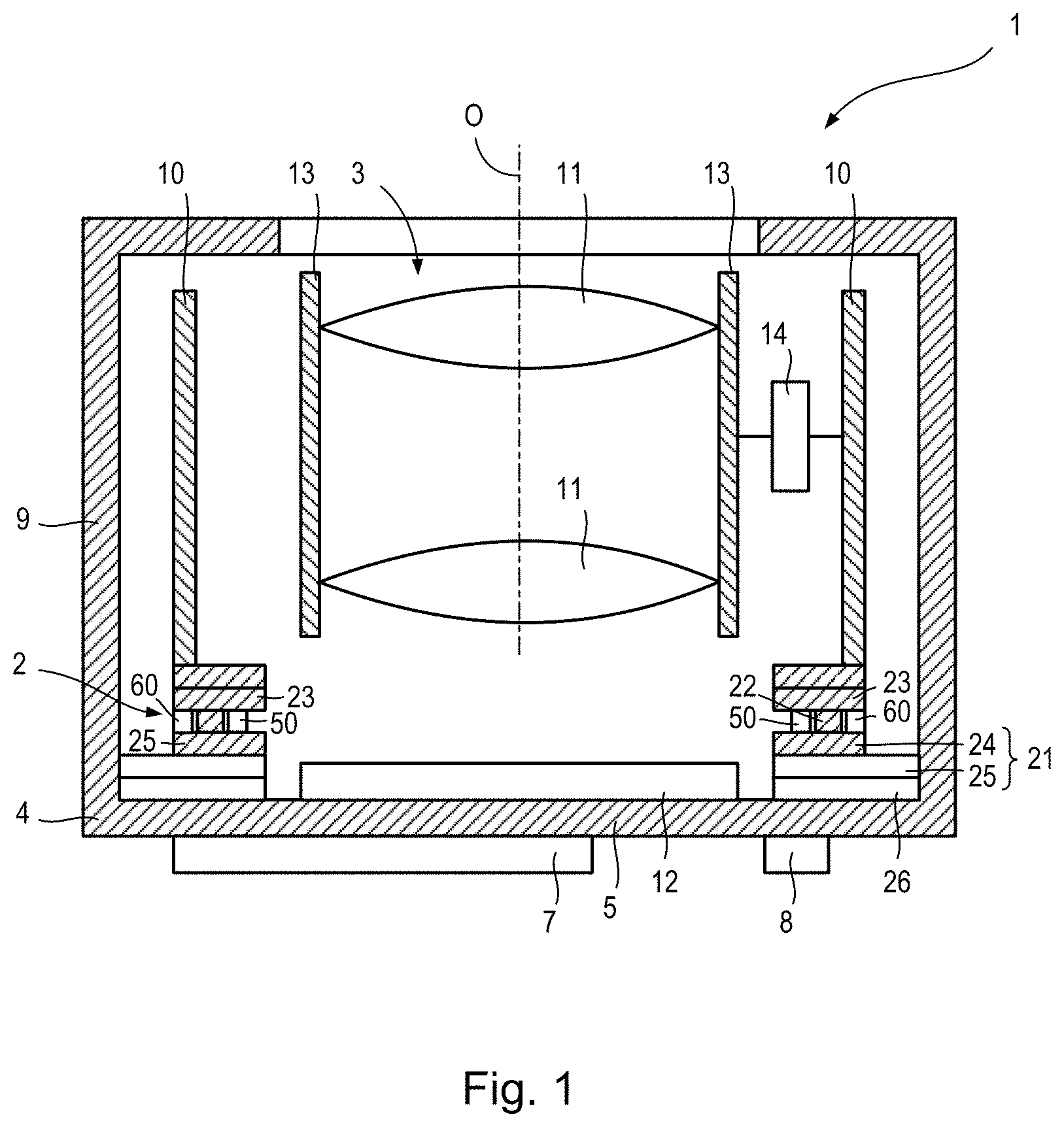 Patent US11781533 Figure 1 – Actuator assembly