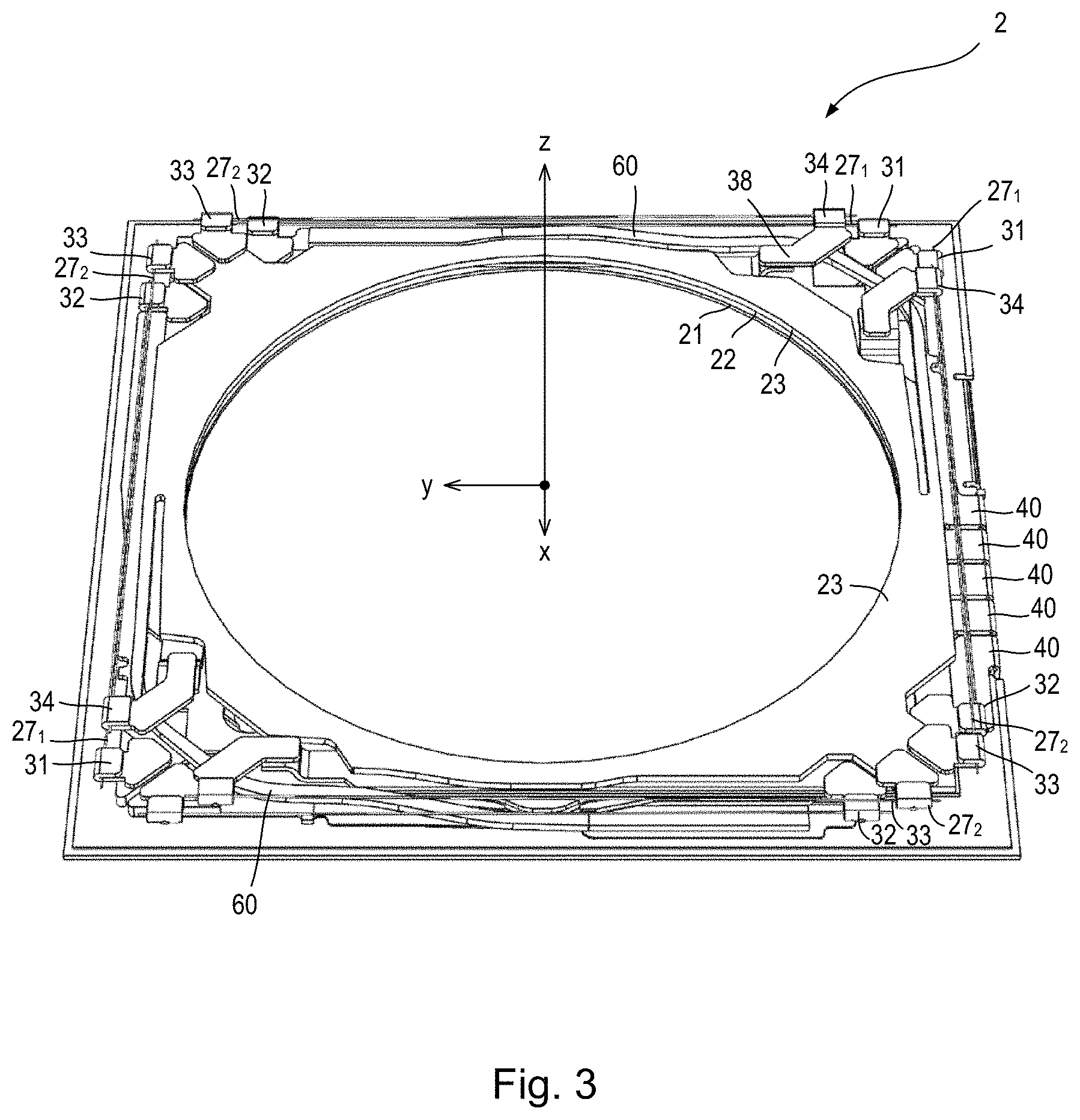 Patent US11781533 Figure 3 – Actuator assembly