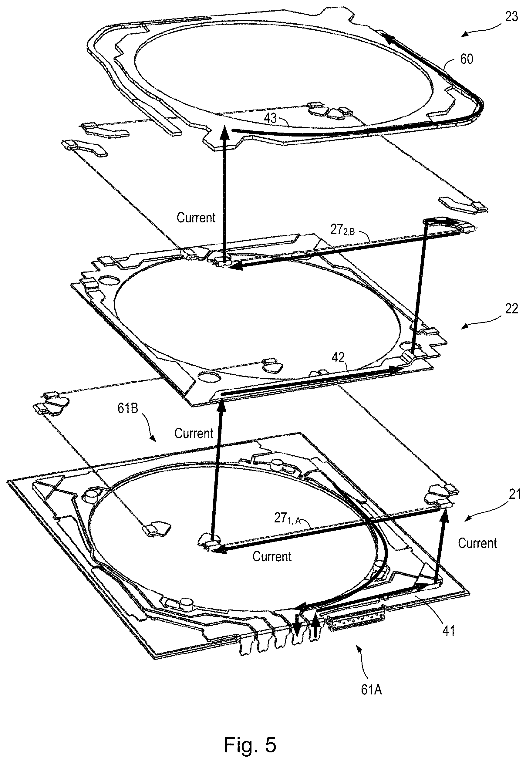 Patent US11781533 Figure 5 – Actuator assembly