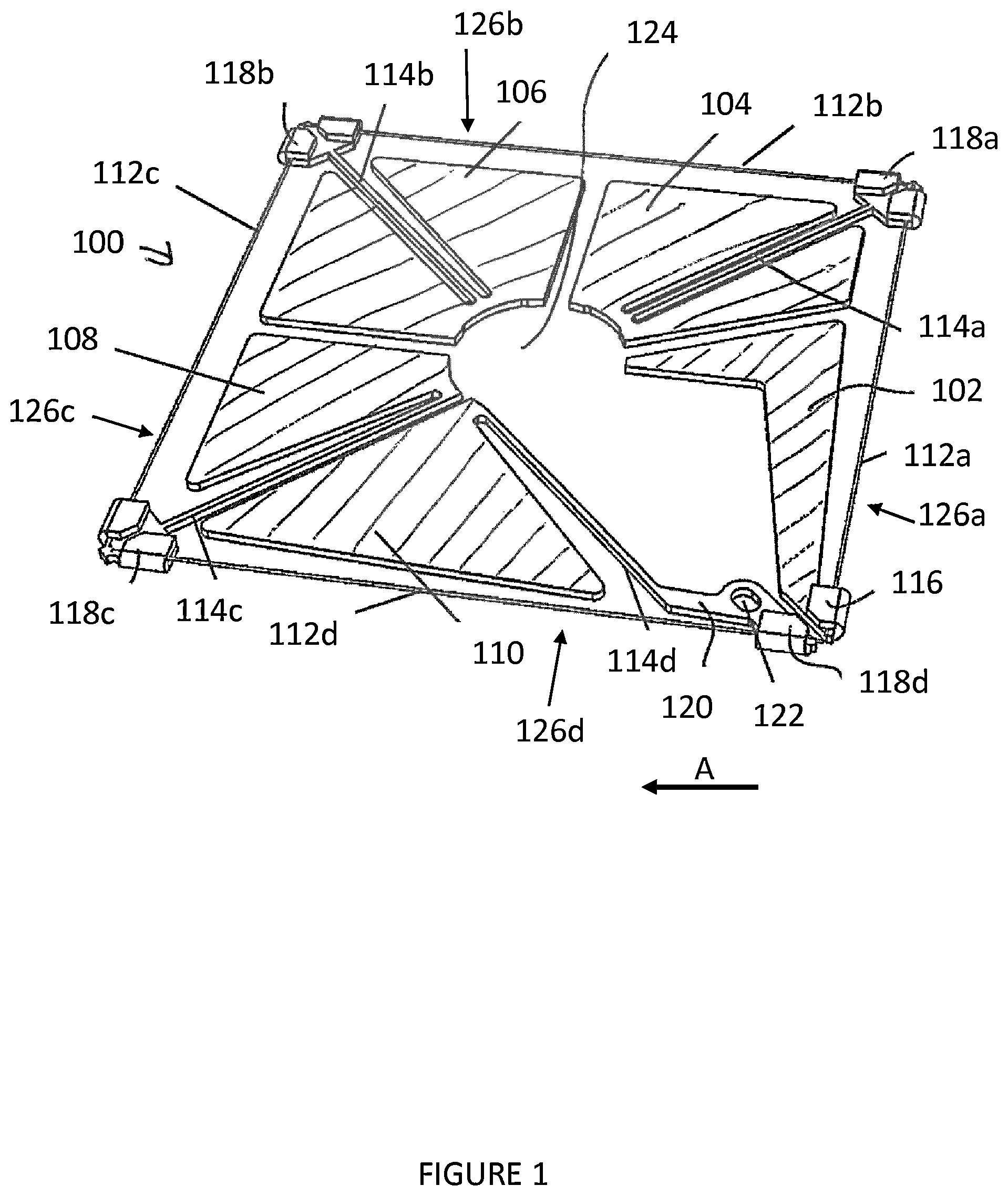 Patent US11781534 Figure 1 – Compact SMA actuator