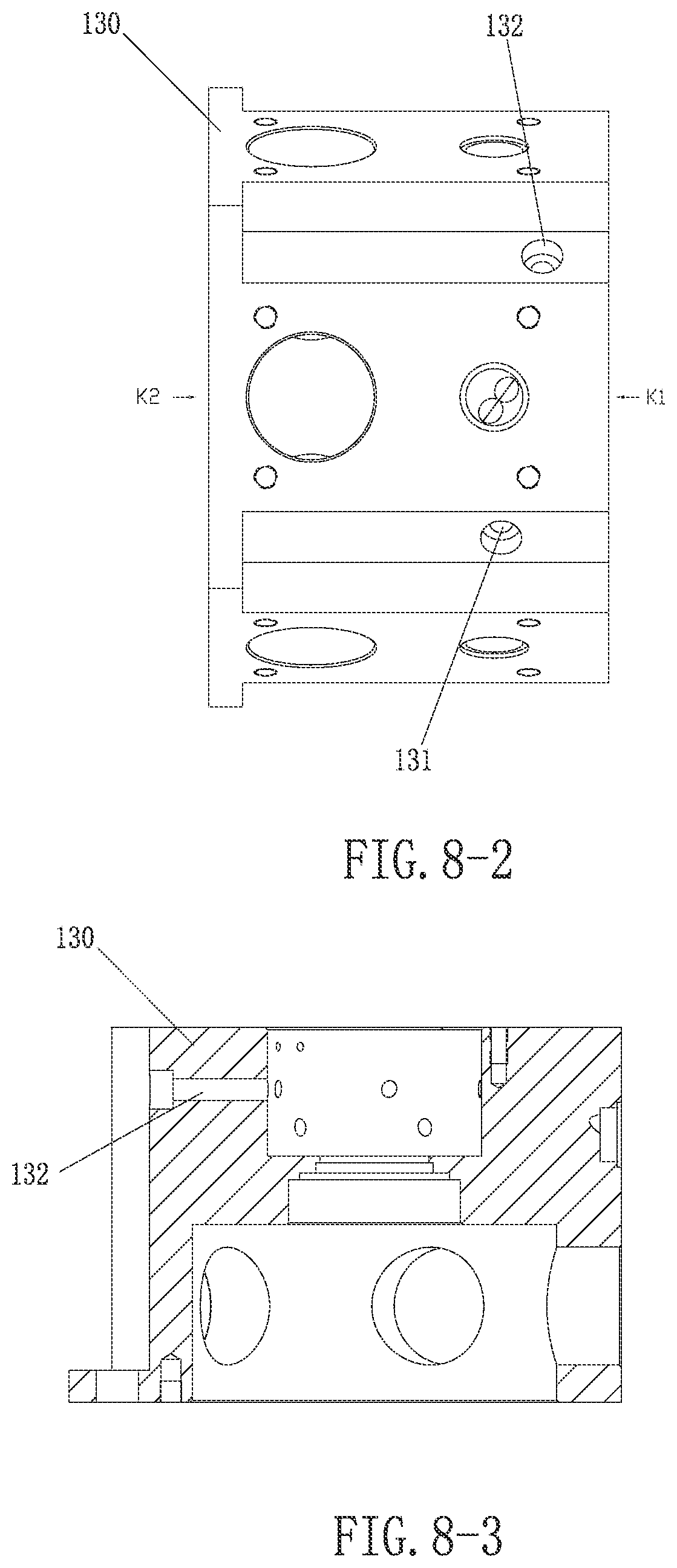 Patent US11781537 Figure 9 – Radial piston hydraulic device distributed by pilot operated check valves