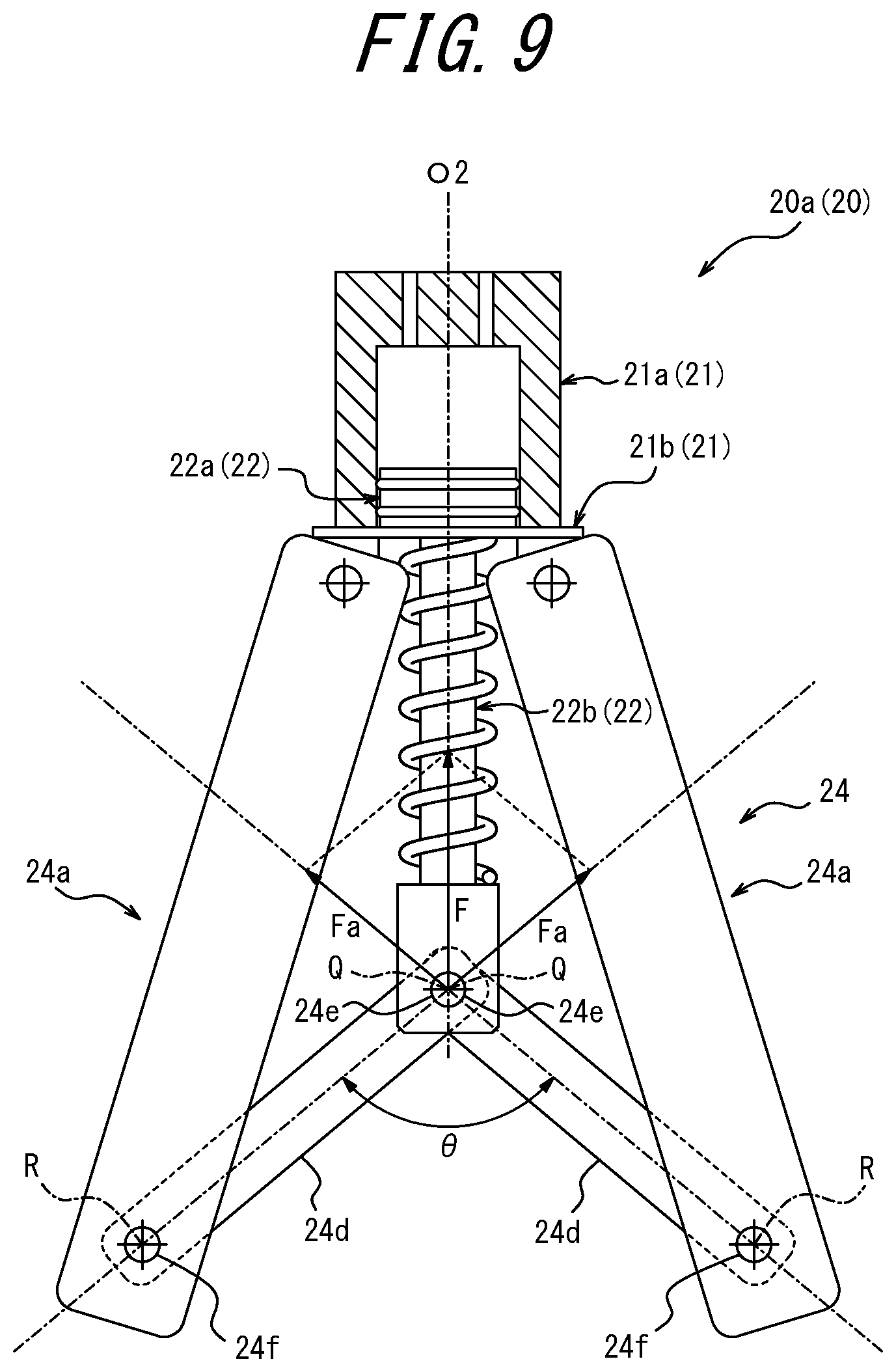 Patent US11781539 Figure 8 – Hand grip mechanism, drive mechanism, and air pump