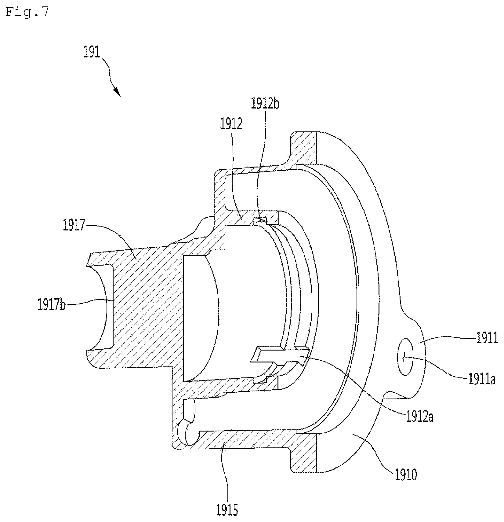 Patent US11781540 Figure 7 – Linear compressor