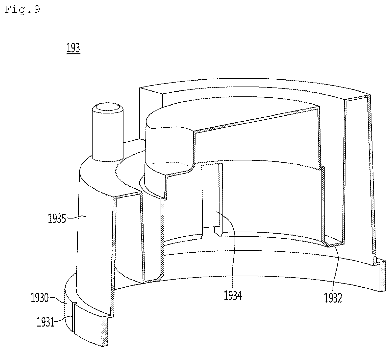 Patent US11781540 Figure 9 – Linear compressor