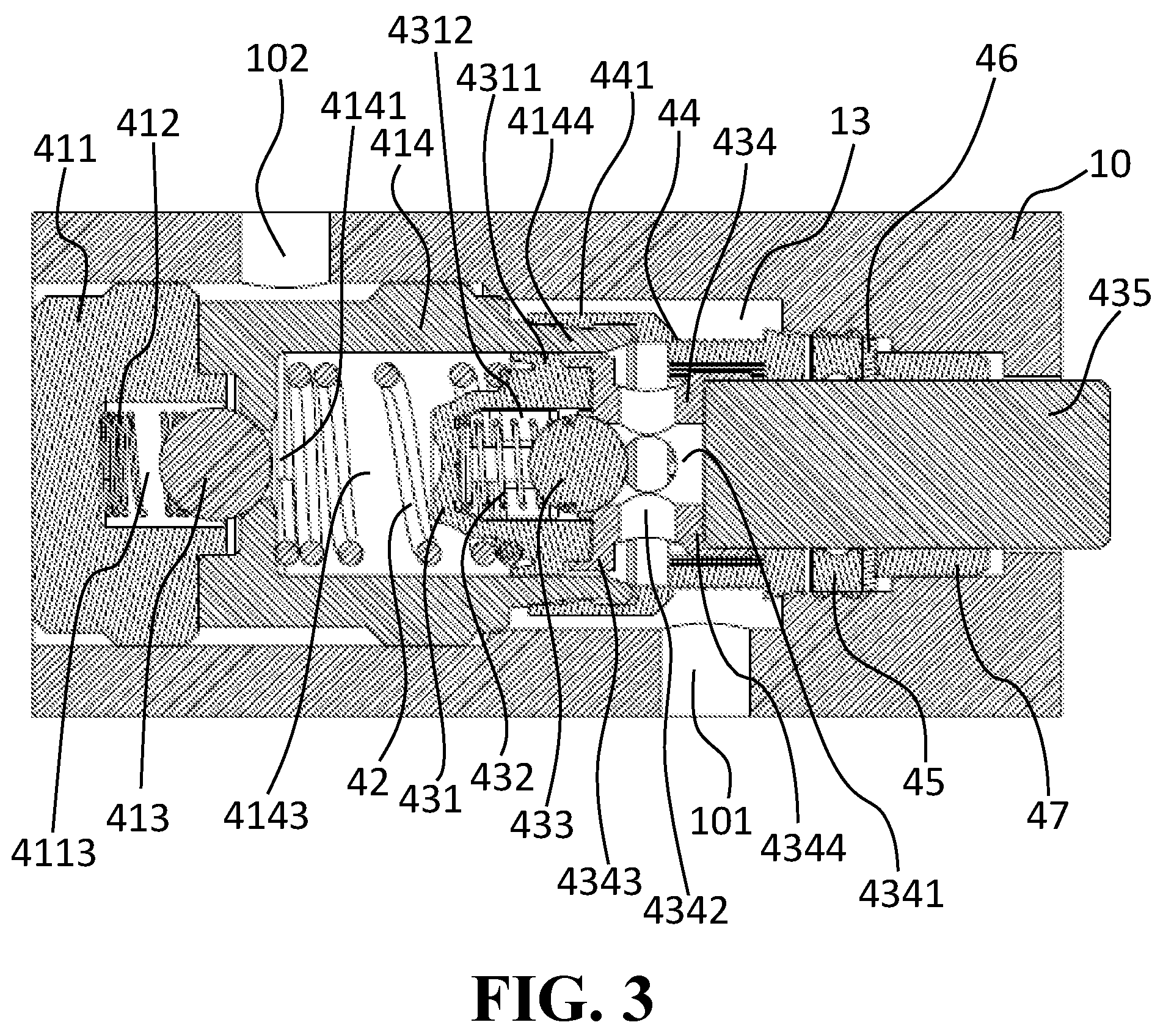 Patent US11781541 Figure 3 – Oil-scavenge pump and method for assembling the same