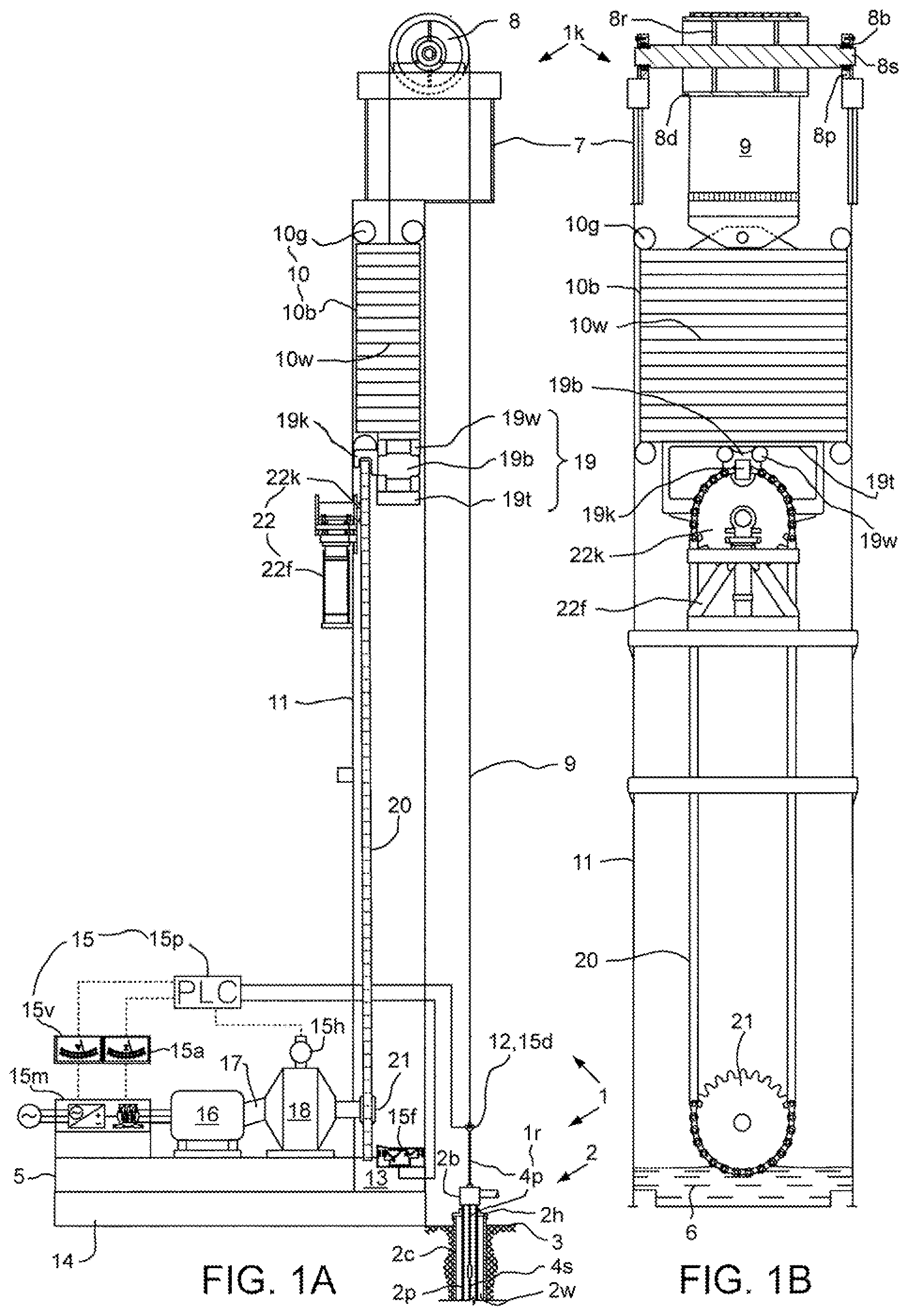 Patent US11781543 Figure 1 – Long-stroke pumping unit