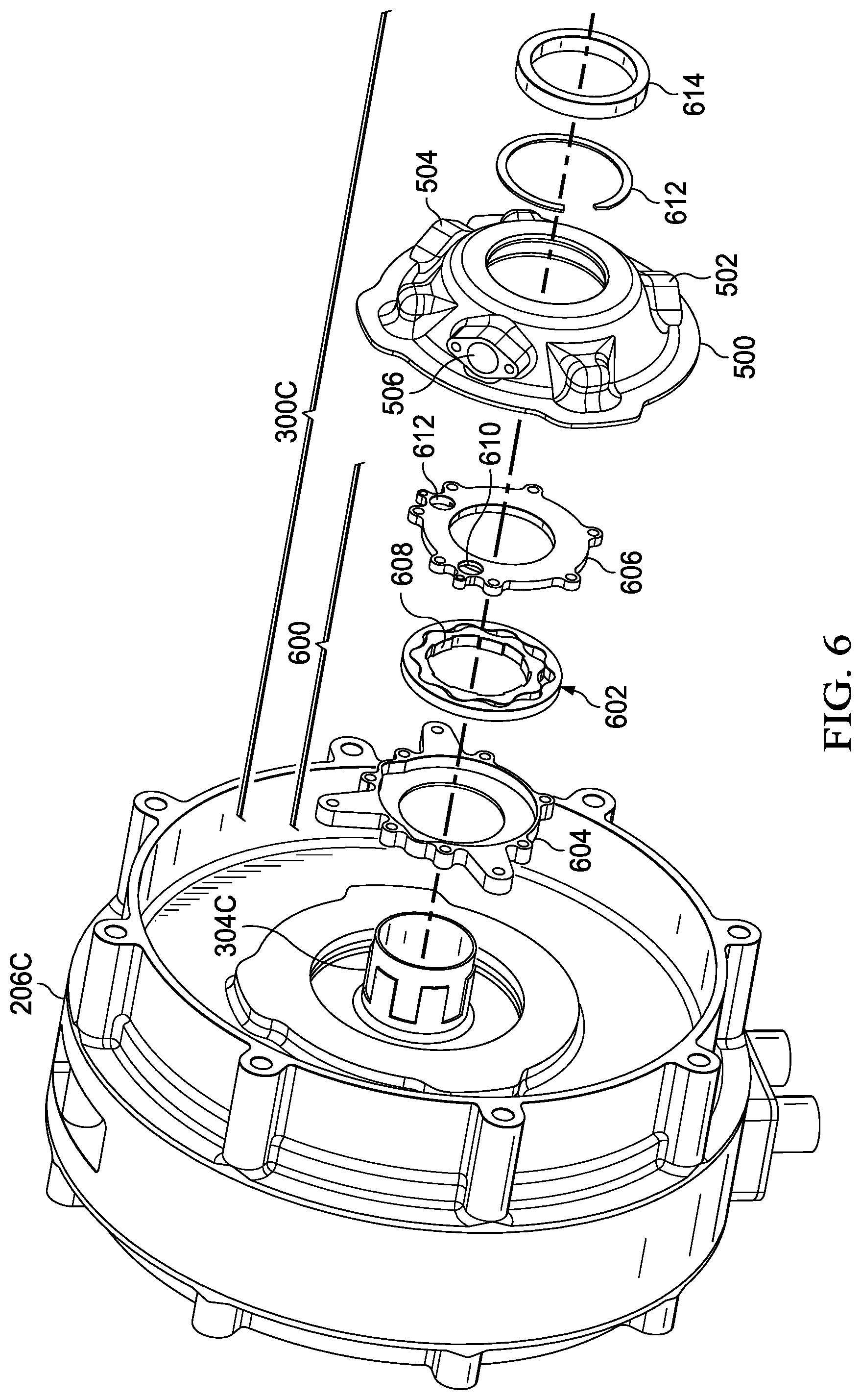 Patent US11781544 Figure 7 – Electric drive system for rotorcraft