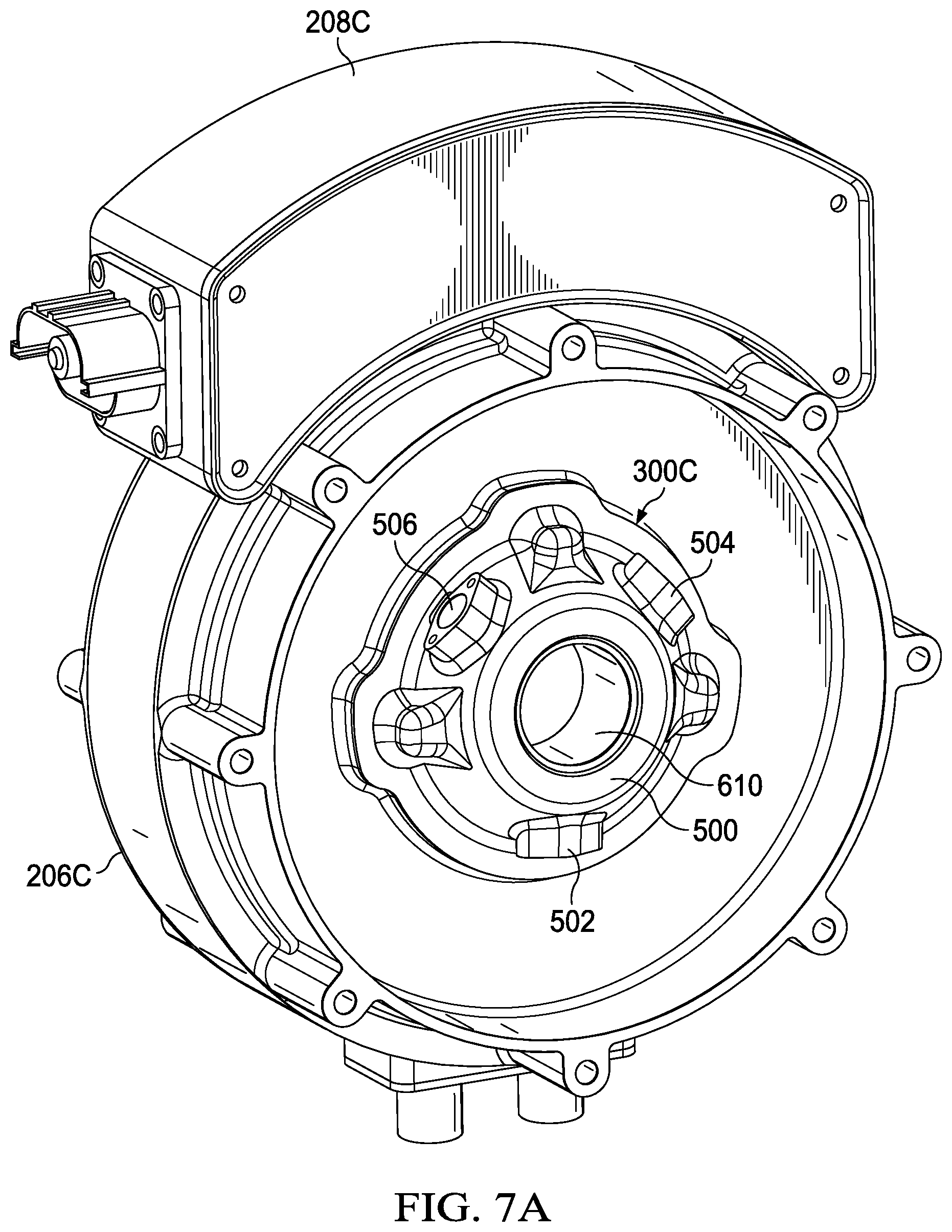 Patent US11781544 Figure 8 – Electric drive system for rotorcraft