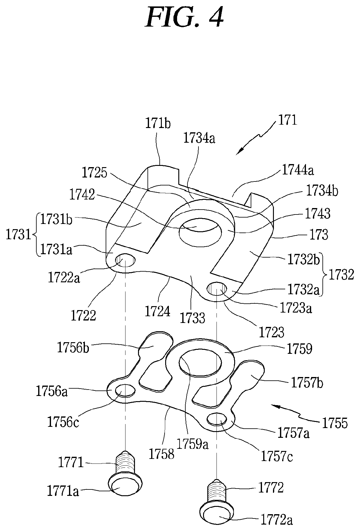 Patent US11781546 Figure 4 – Scroll compressor