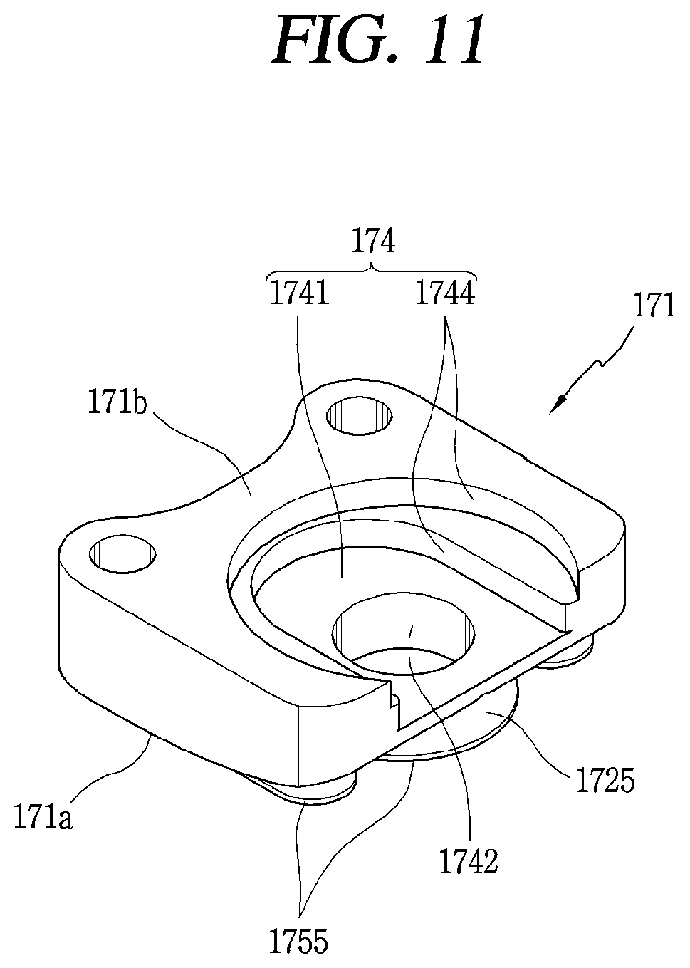 Patent US11781546 Figure 11 – Scroll compressor