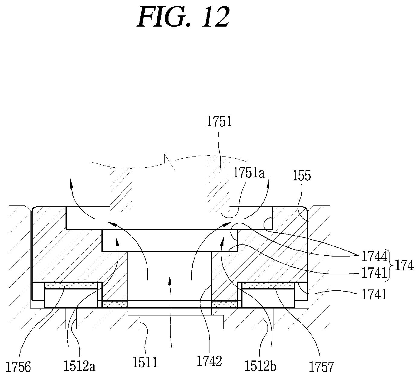 Patent US11781546 Figure 12 – Scroll compressor