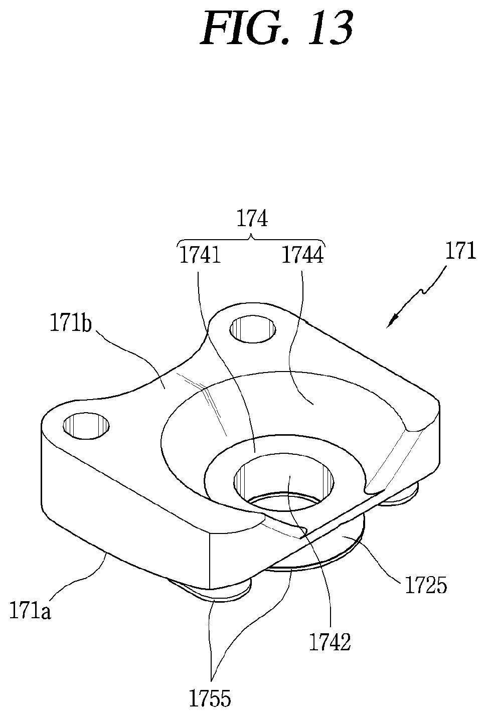Patent US11781546 Figure 13 – Scroll compressor