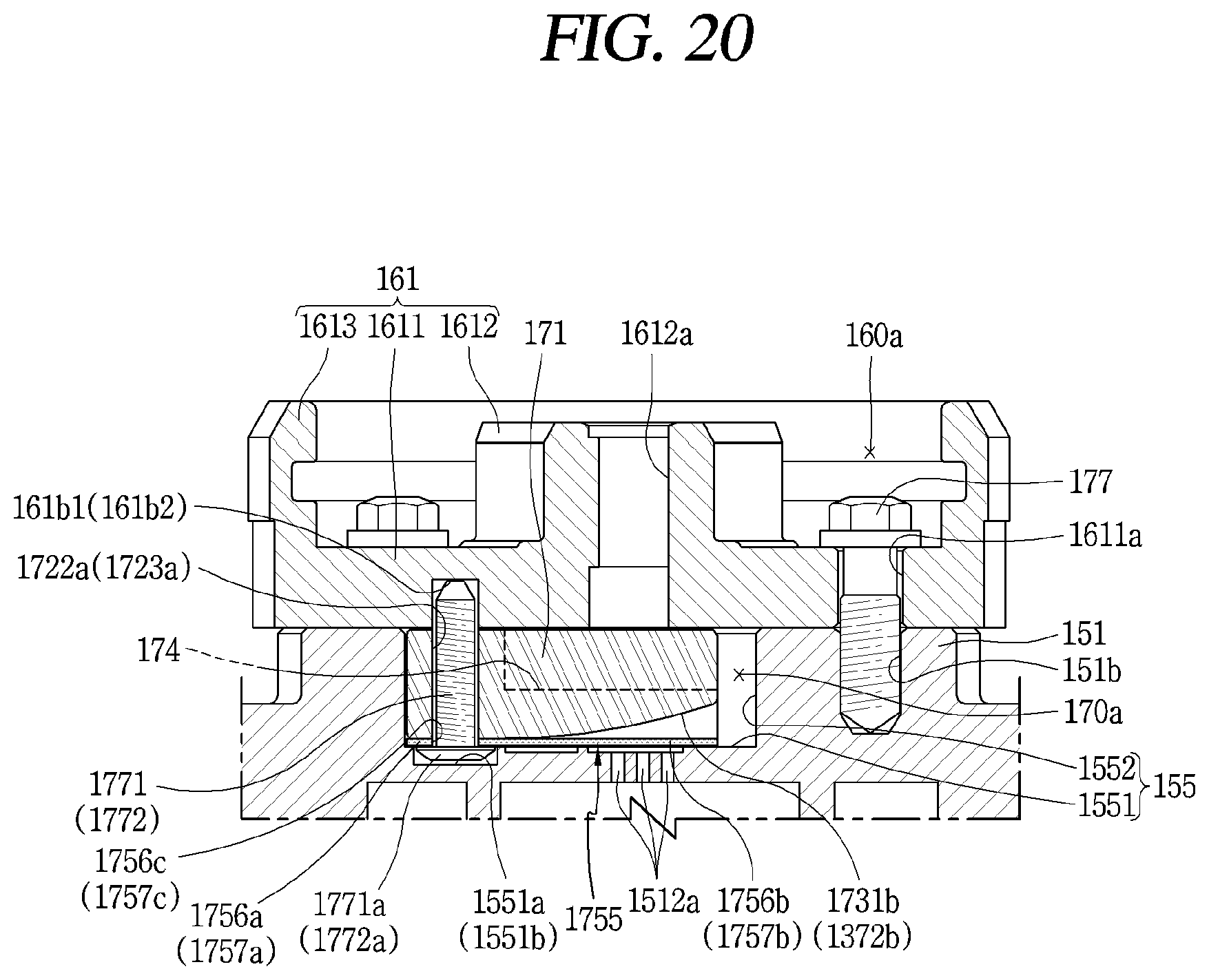 Patent US11781546 Figure 20 – Scroll compressor