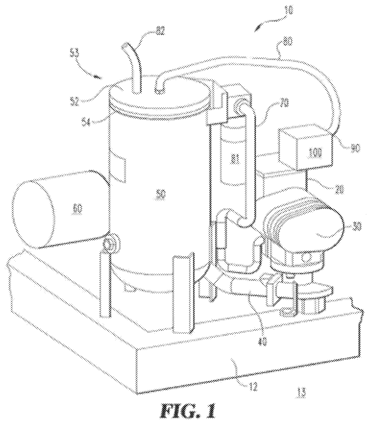 Patent US11781547 Figure 1 – Multi-stage compressor having interstage lubricant injection via an injection rod