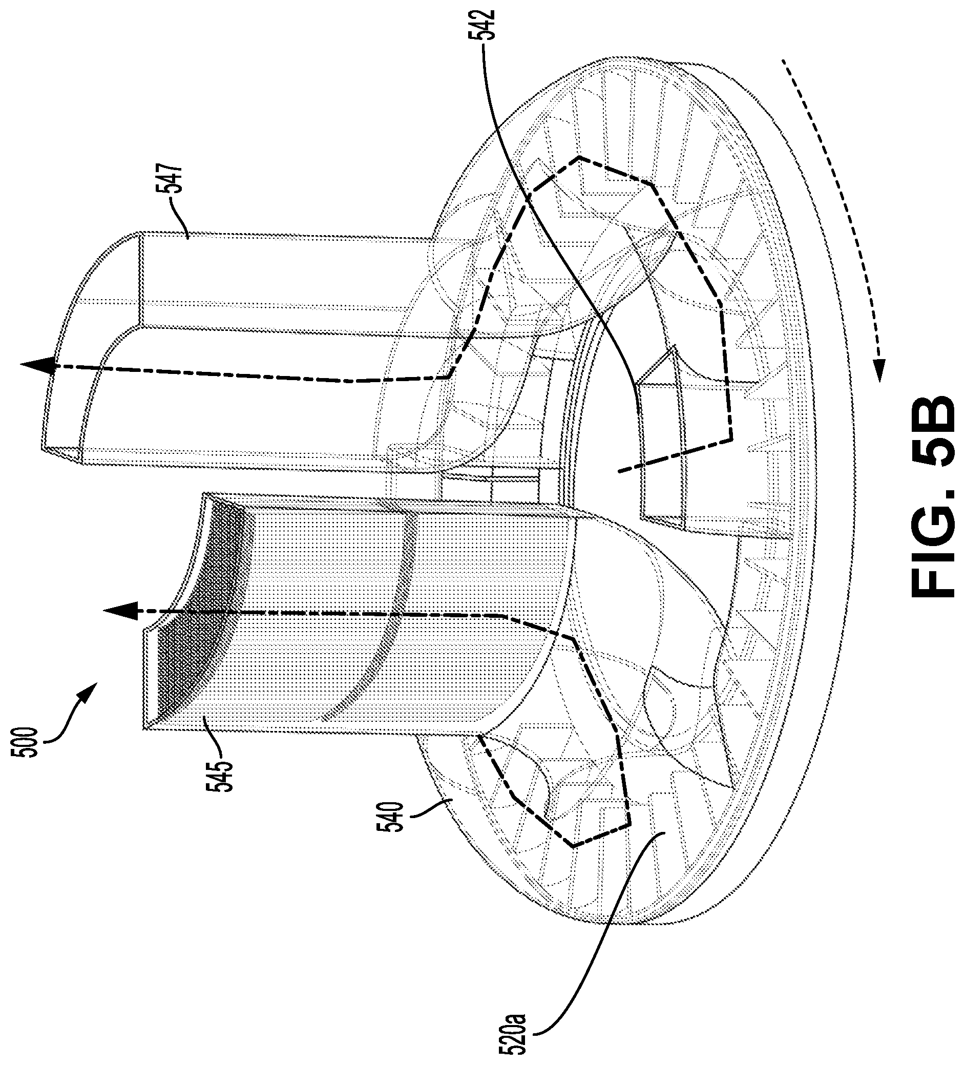 Patent US11781549 Figure 9 – Air cooling system for electronic spinning assembly