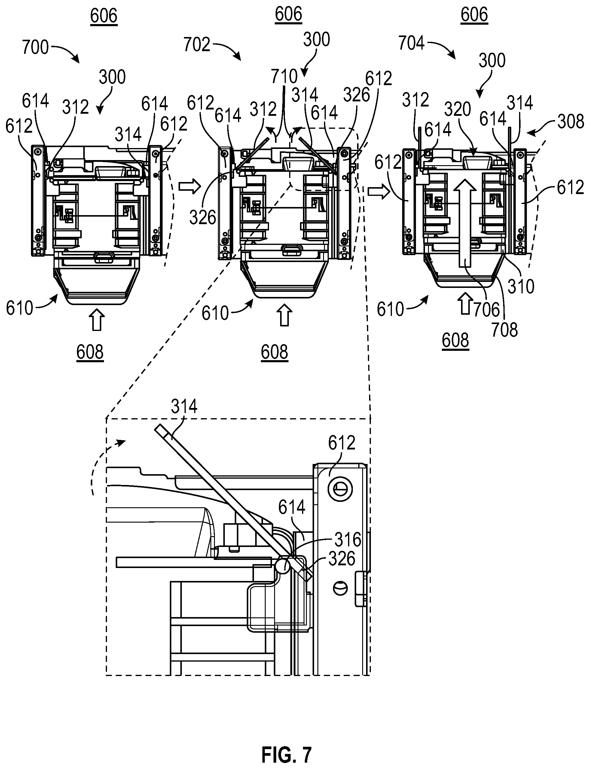 Patent US11781555 Figure 5 – Fan guard configured to selectively cover aperture