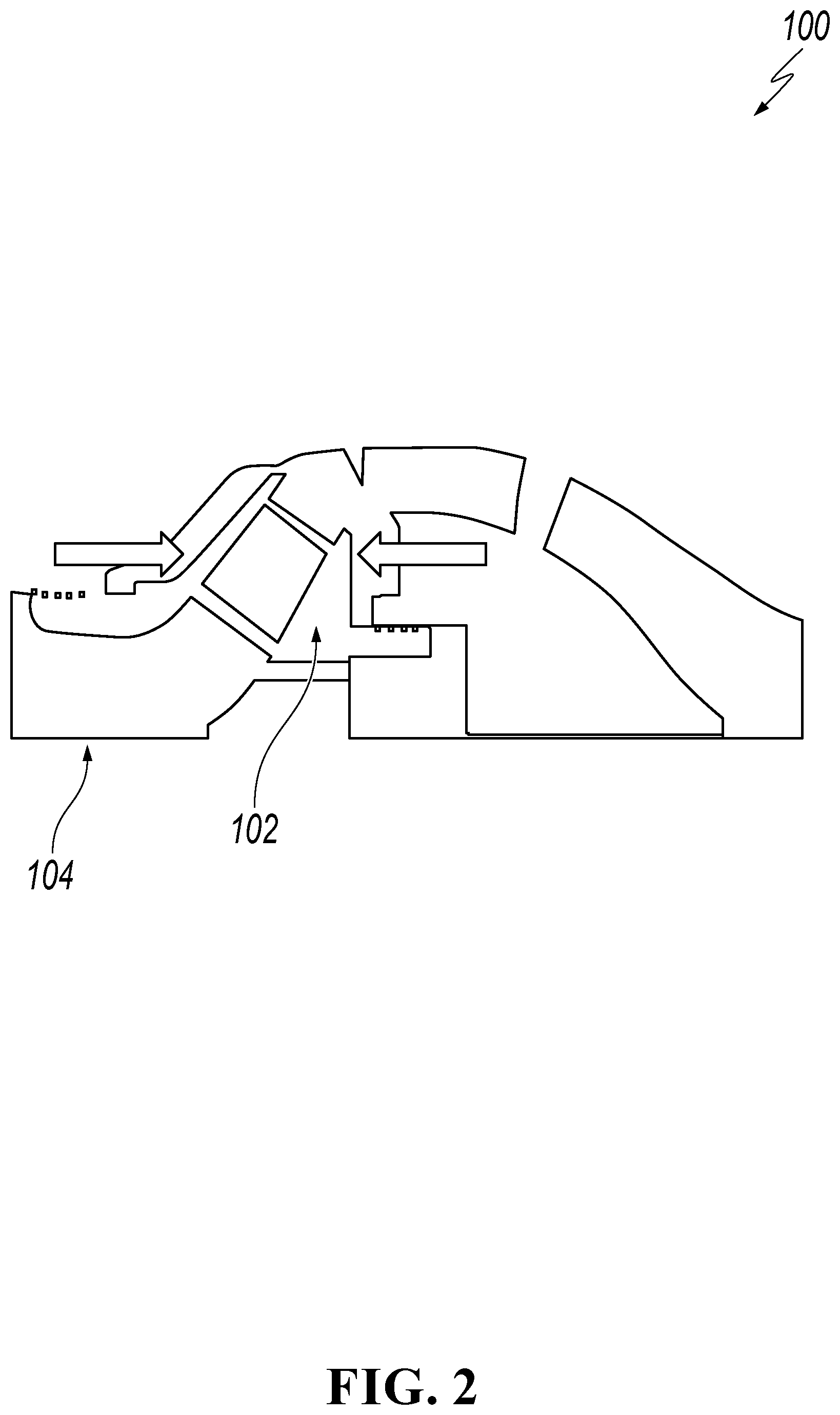 Patent US11781556 Figure 2 – High energy density turbomachines