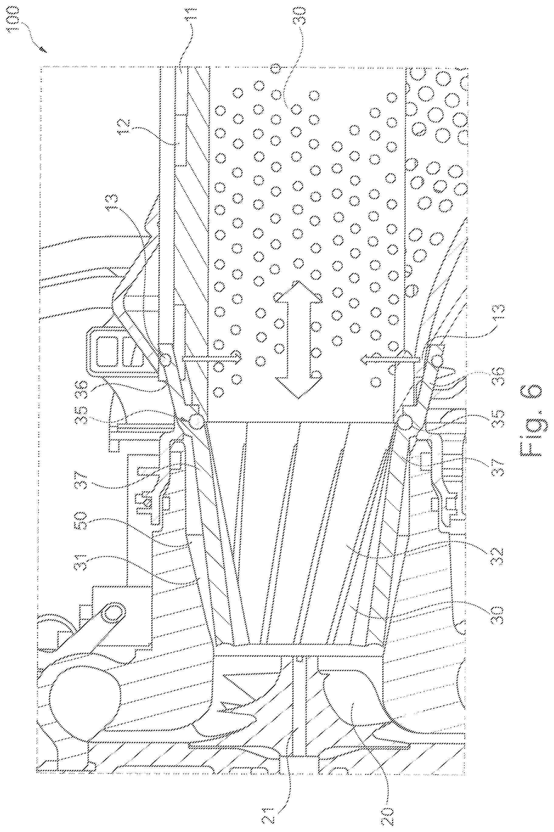Patent US11781560 Figure 6 – Turbo compressor assembly