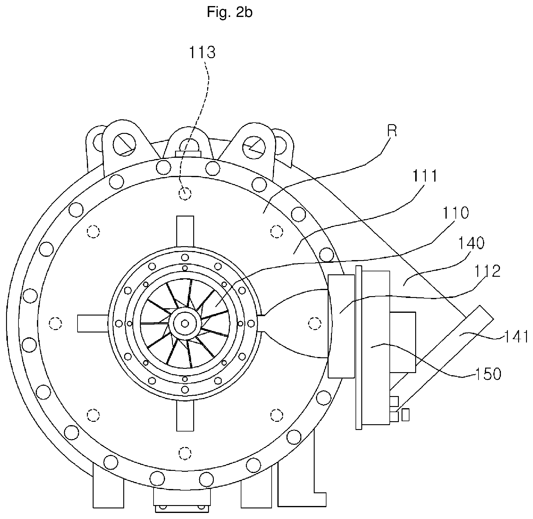 Patent US11781561 Figure 3 – Compressor and chiller including the same
