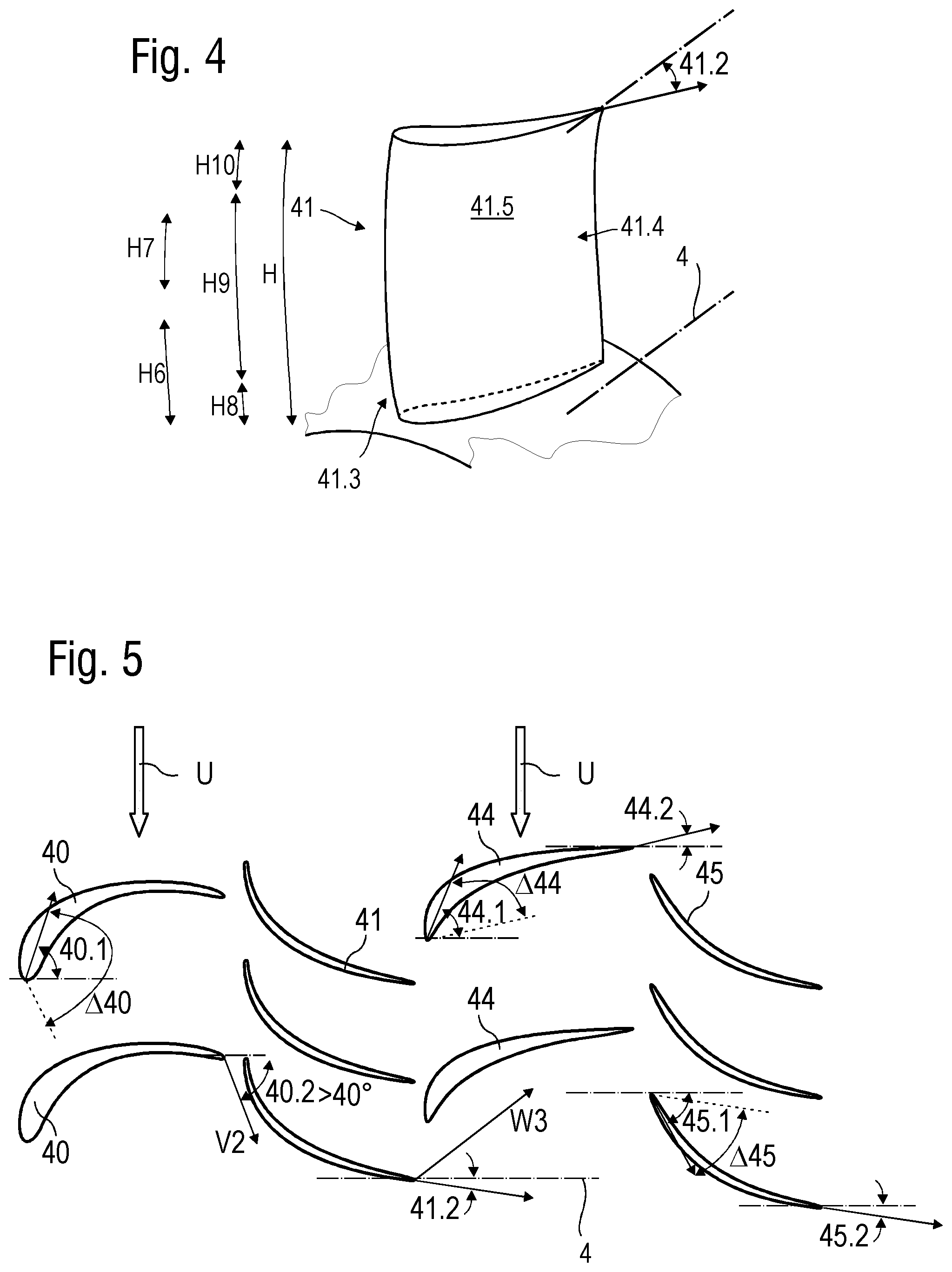 Patent US11781562 Figure 3 – Transonic turbomachine compressor