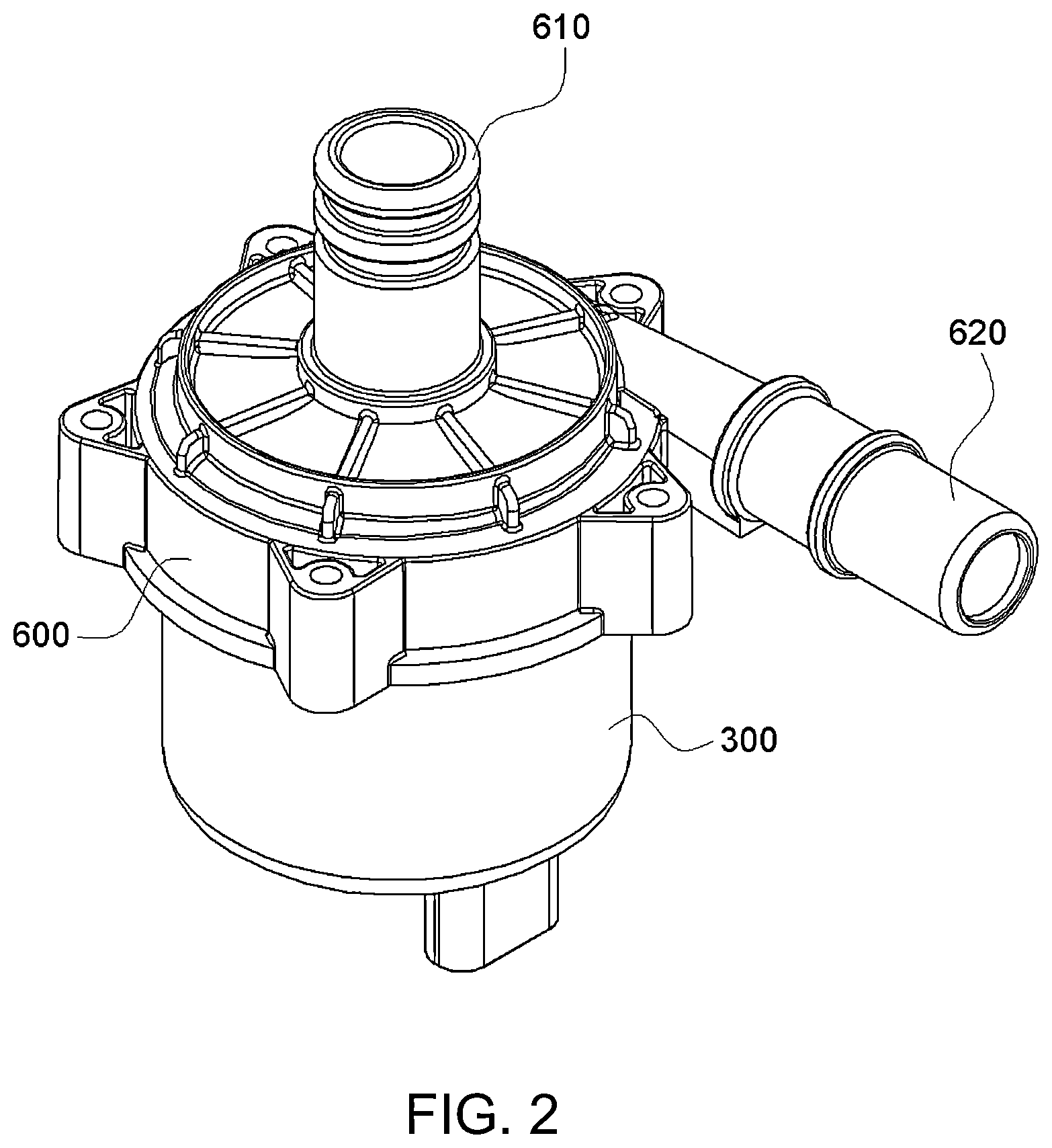 Patent US11781566 Figure 2 – Water pump and manufacturing method thereof