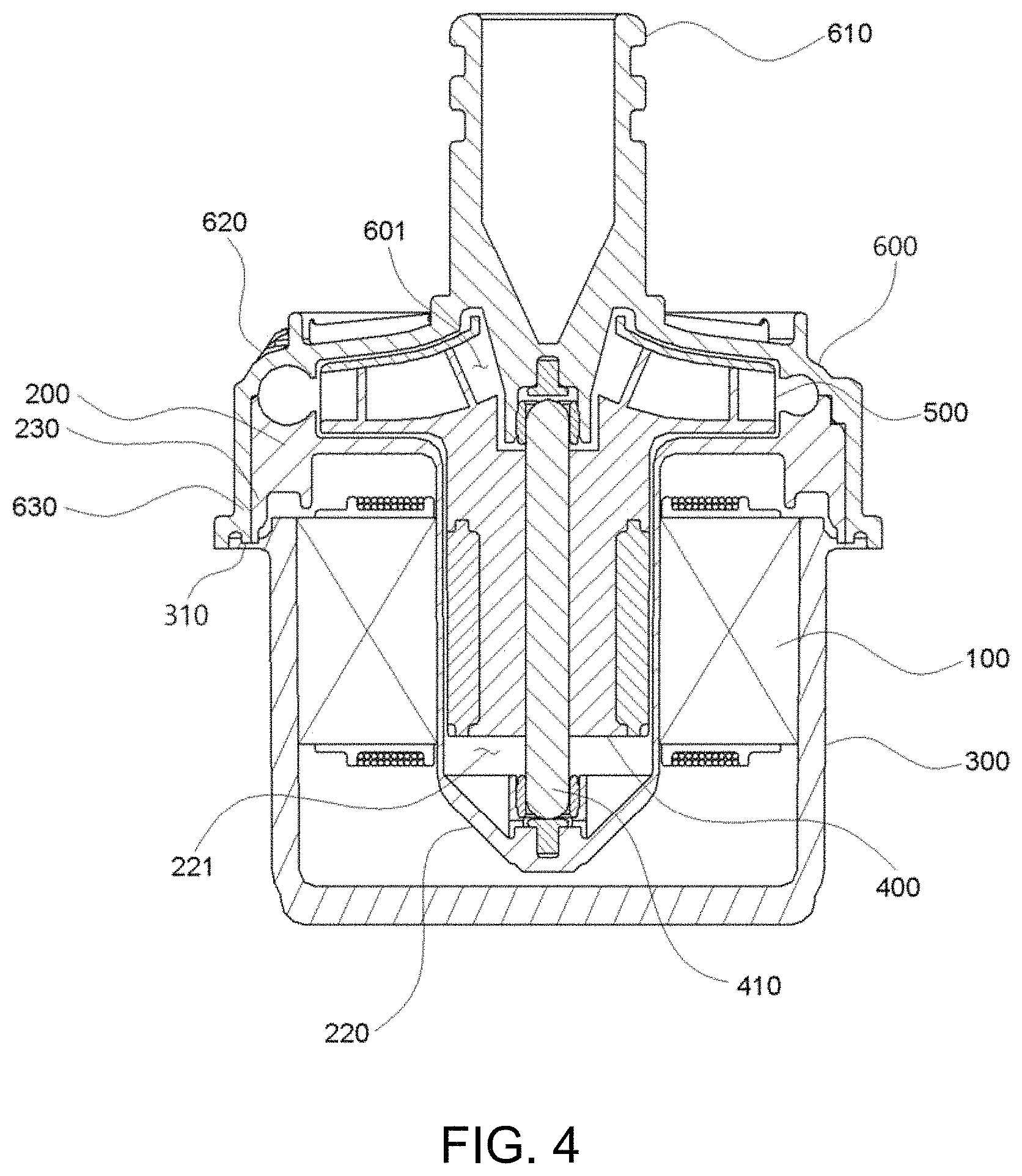 Patent US11781566 Figure 4 – Water pump and manufacturing method thereof