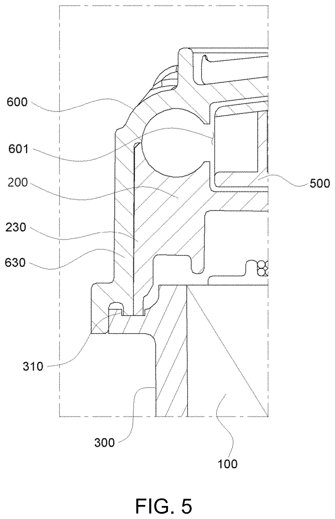 Patent US11781566 Figure 5 – Water pump and manufacturing method thereof