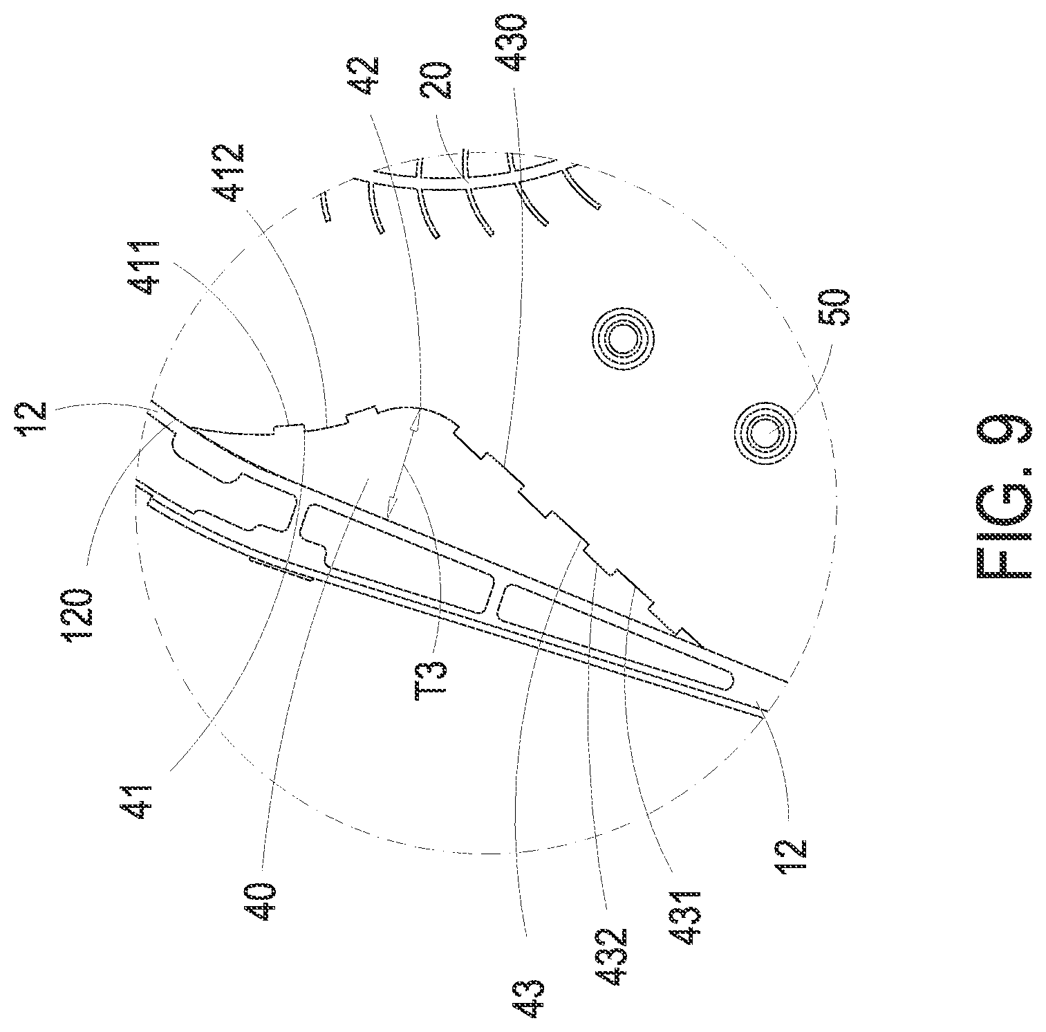 Patent US11781567 Figure 9 – Centrifugal fan