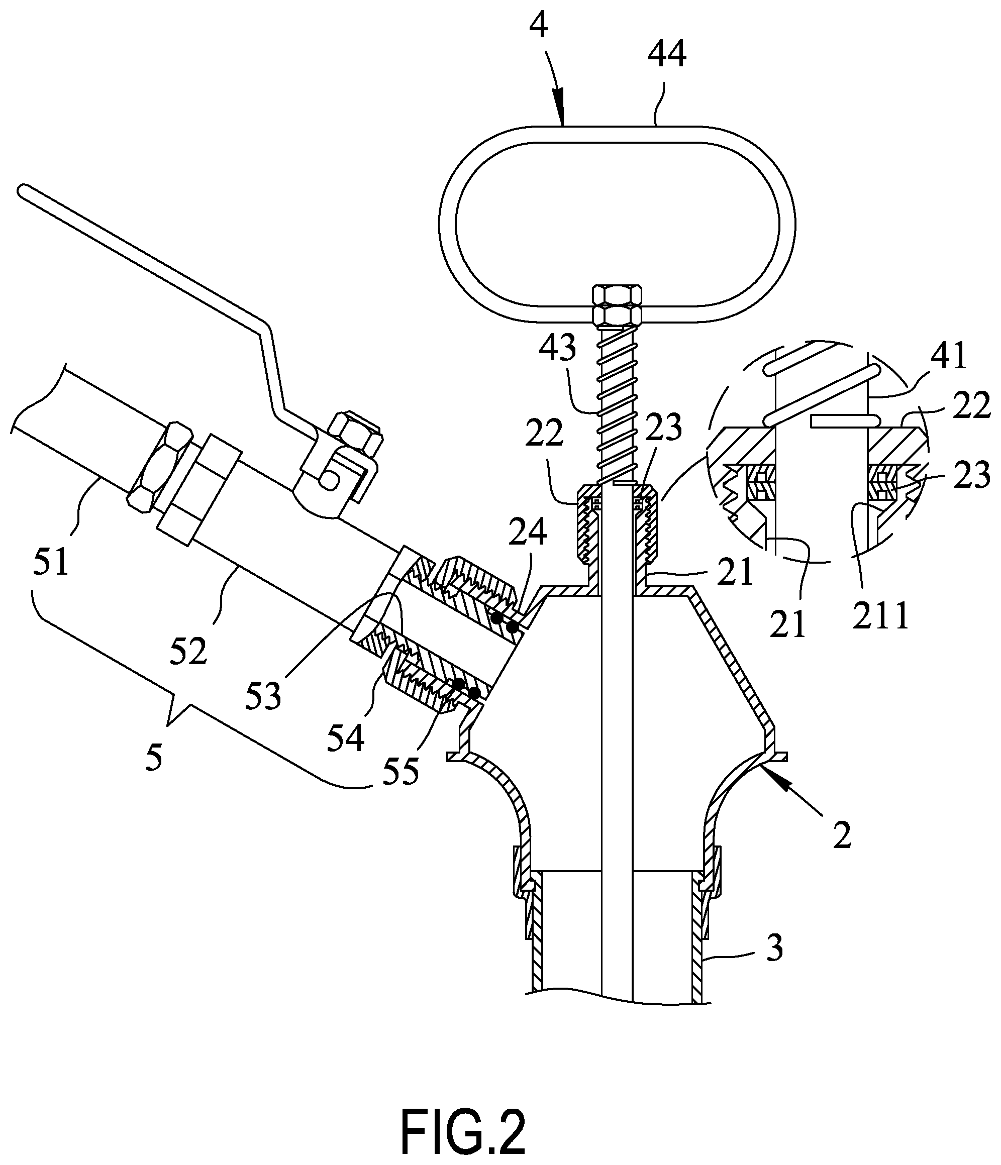 Patent US11781568 Figure 2 – Pump operated by hand or pressurized air