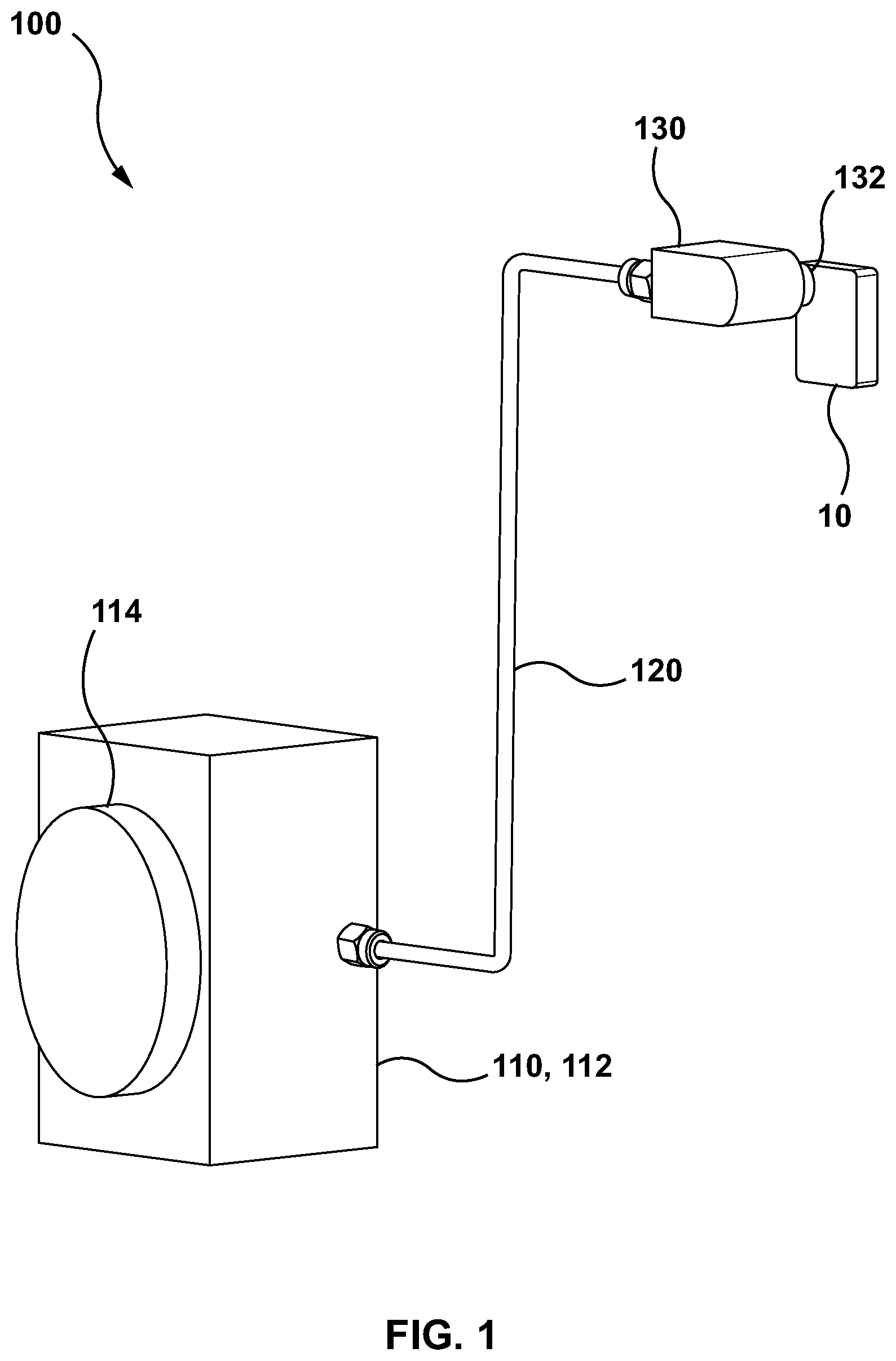 Patent US11781570 Figure 1 – Pneumatic remote actuating device