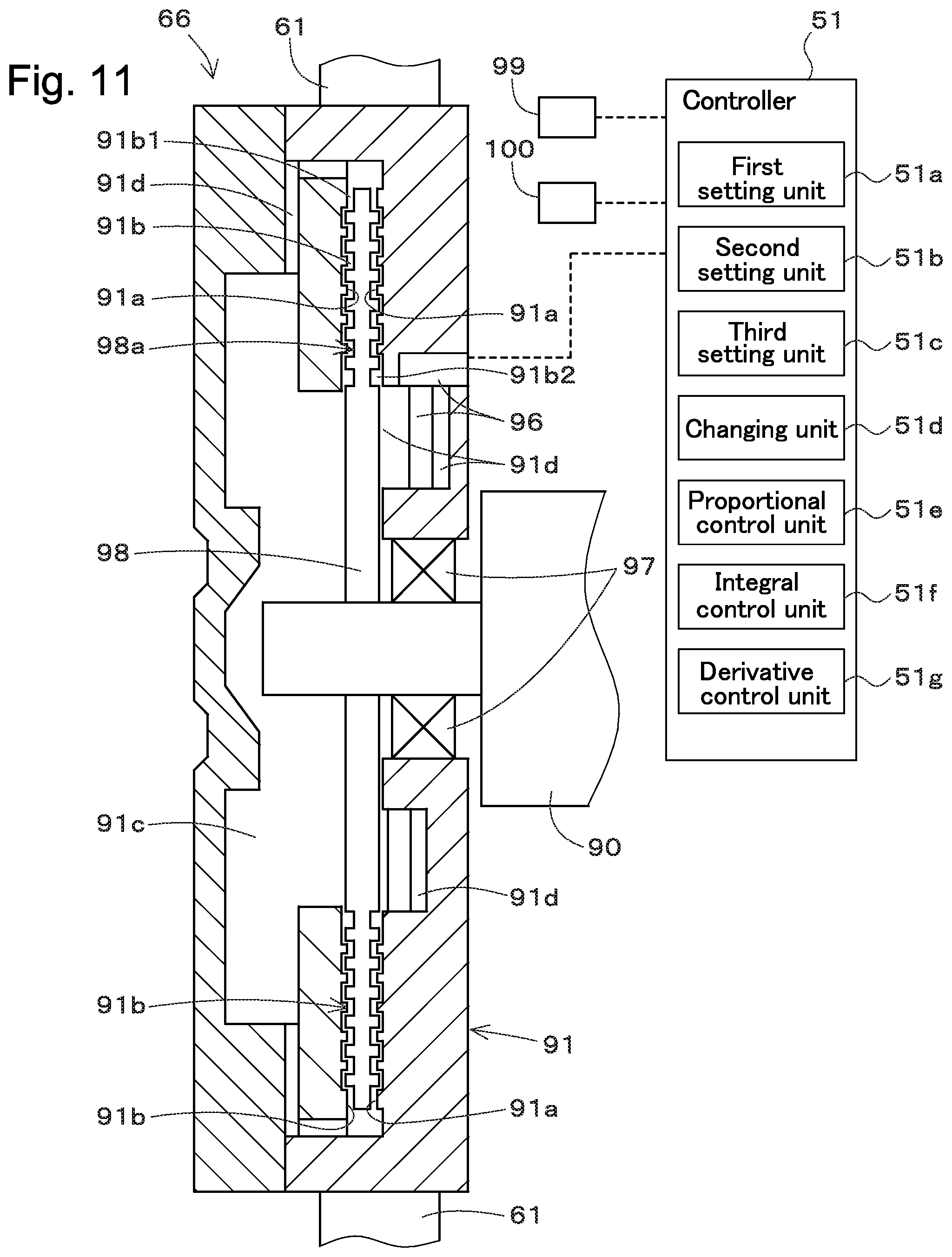 Patent US11781572 Figure 14 – Working machine