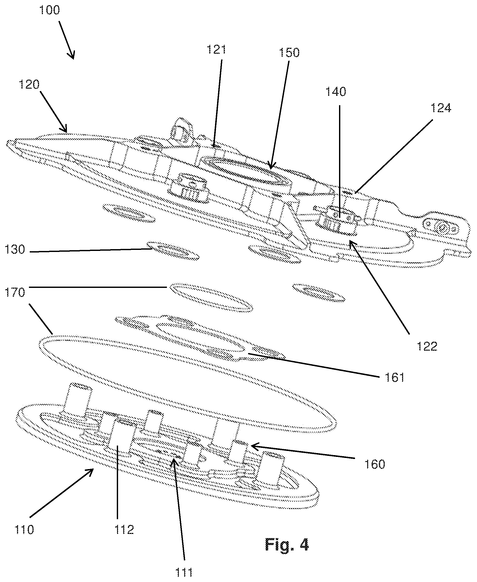 Patent US11781574 Figure 3 – Probe fastening system and aircraft