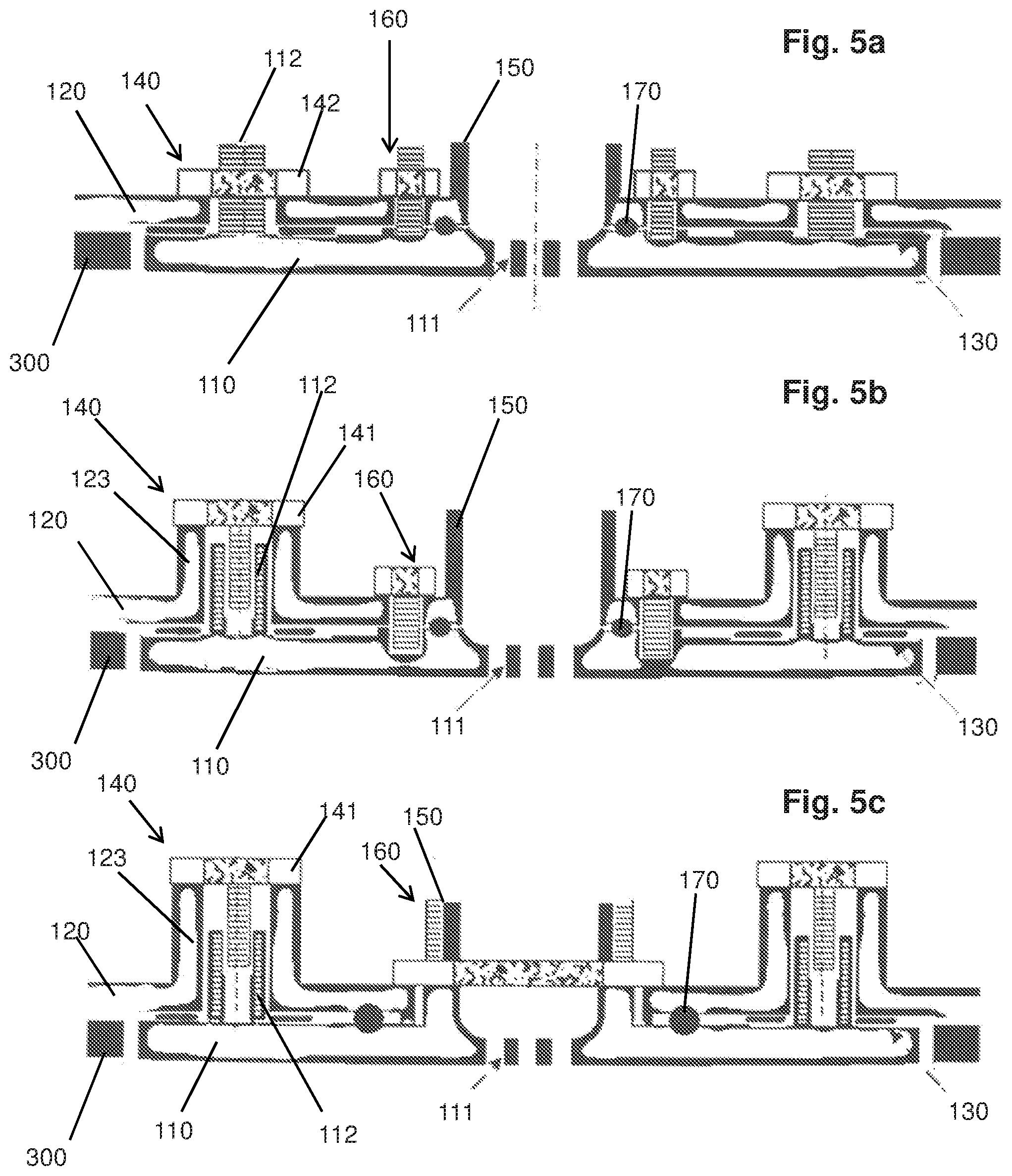 Patent US11781574 Figure 4 – Probe fastening system and aircraft