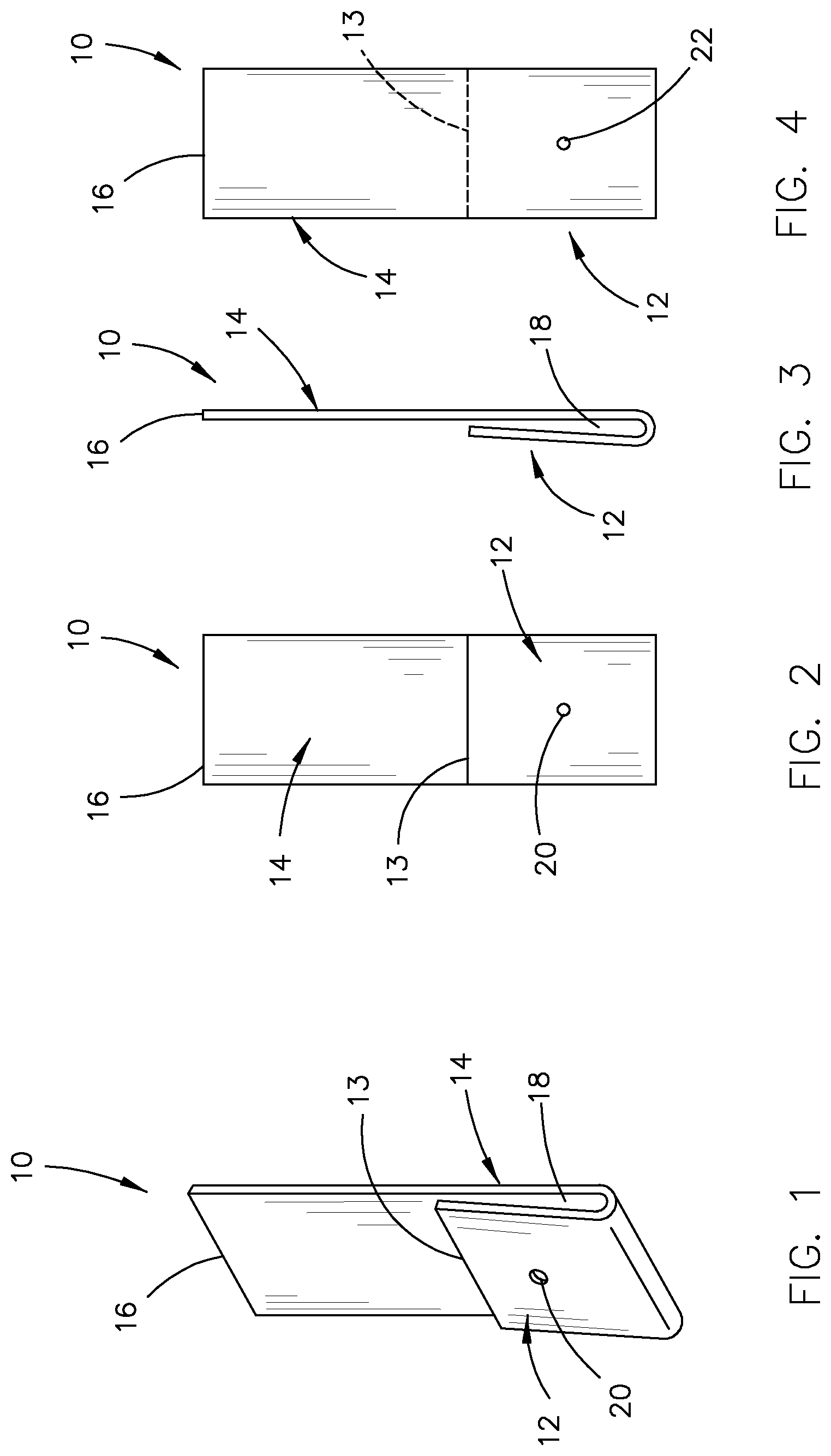 Patent US11781575 Figure 1 – Spacer clip for use in a wall assembly