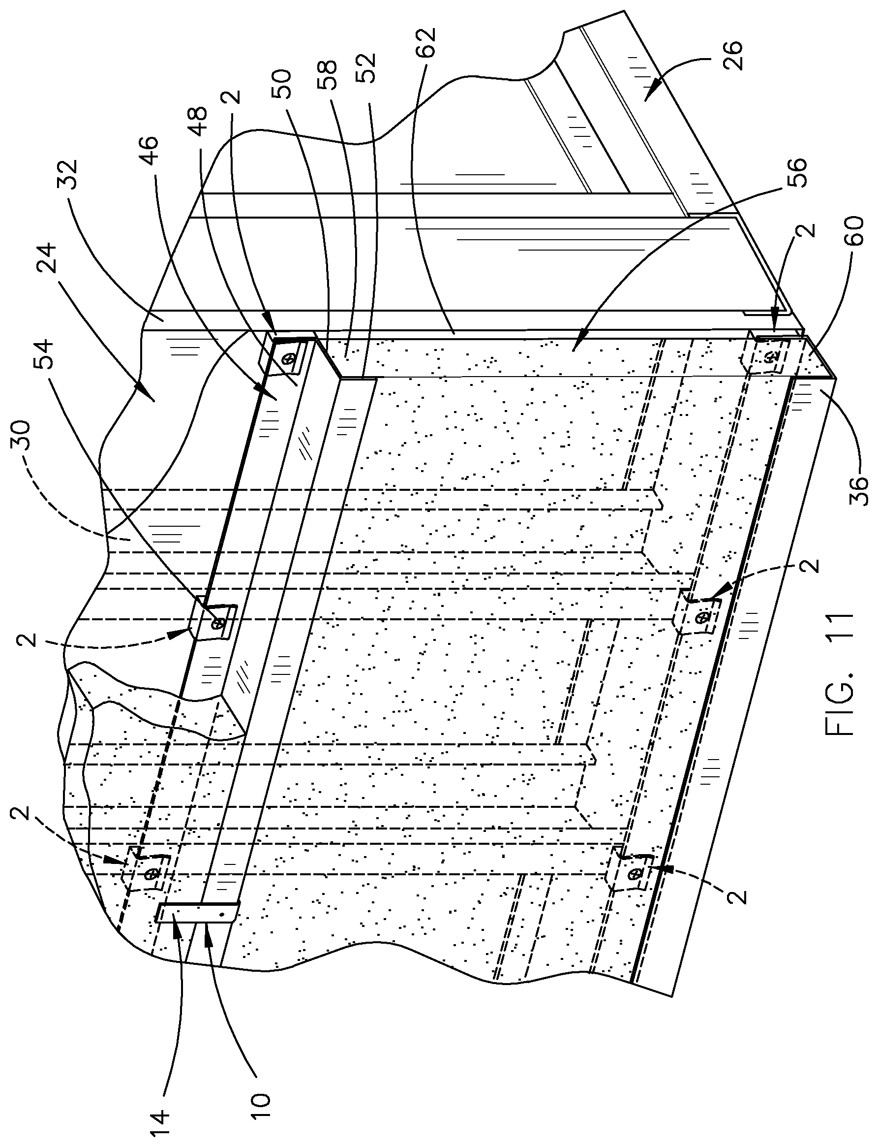 Patent US11781575 Figure 5 – Spacer clip for use in a wall assembly